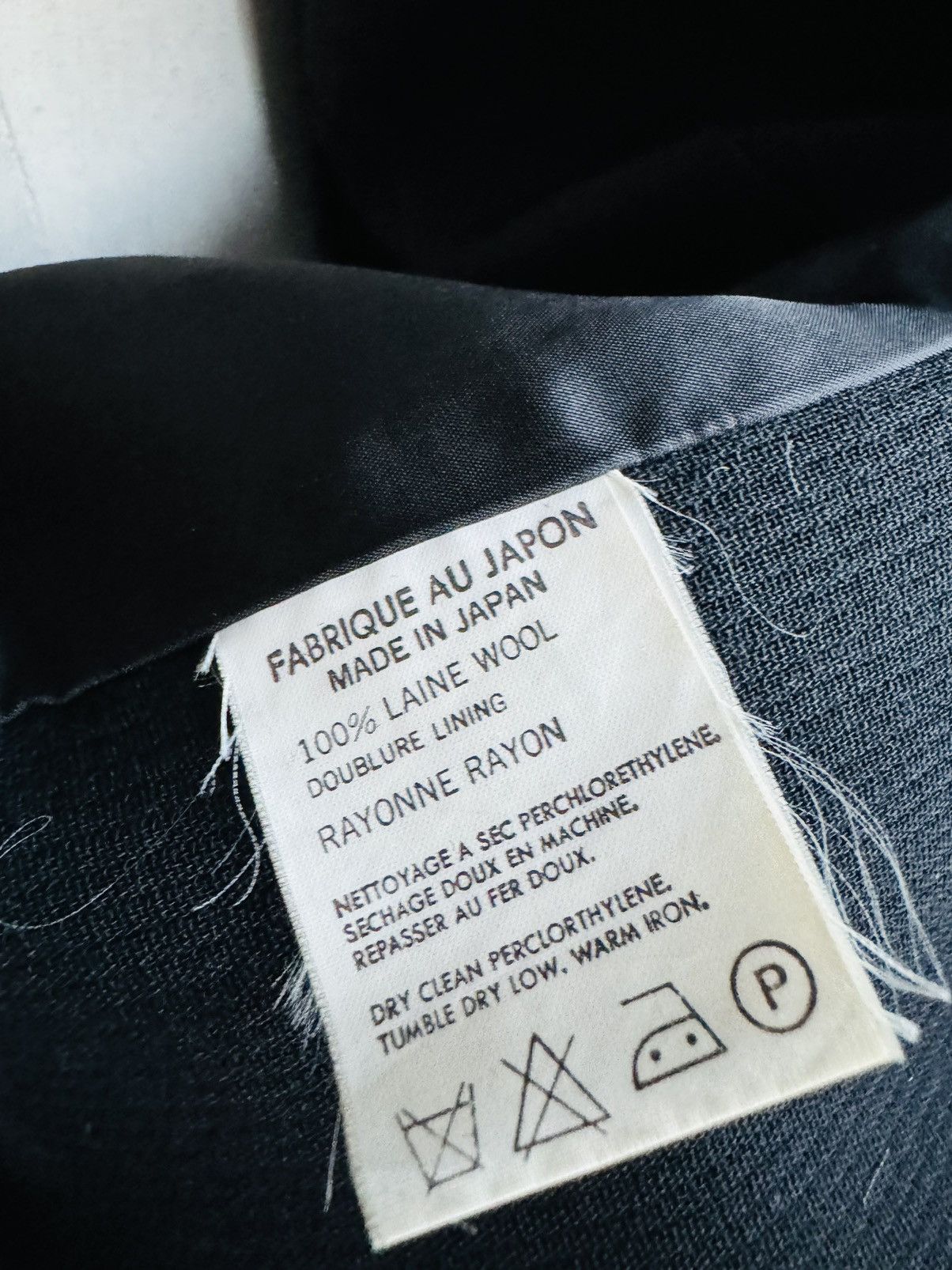Yohji Yamamoto Y’s Yamamoto by Yohji Yamamoto black blazer sz L vintage Size L / US 10 / IT 46 - 7 Thumbnail