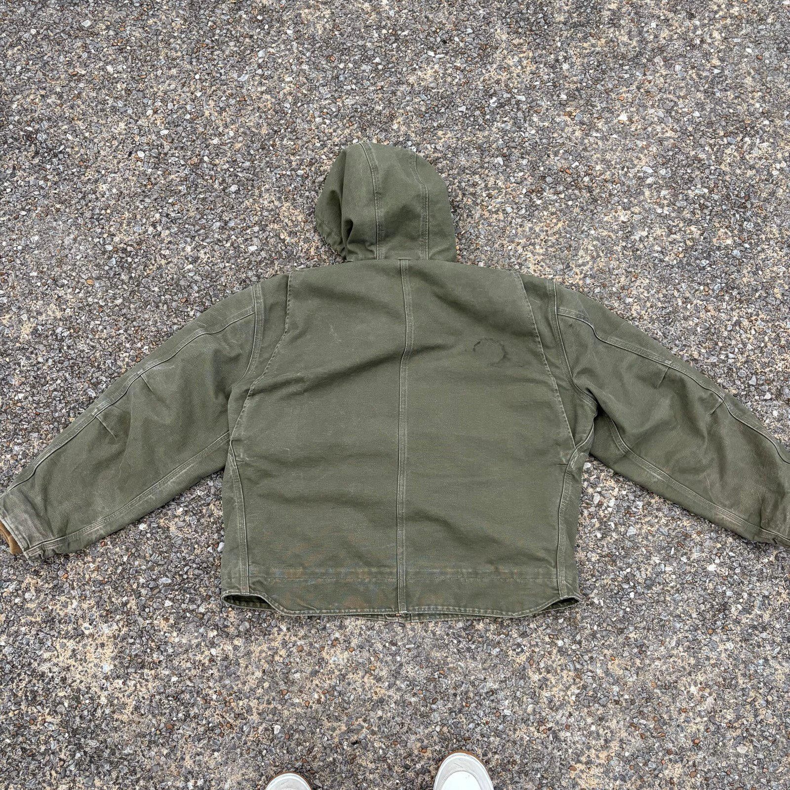 Carhartt Vintage Moss Green Carhartt jacket Size US XL / EU 56 / 4 - 4 Thumbnail