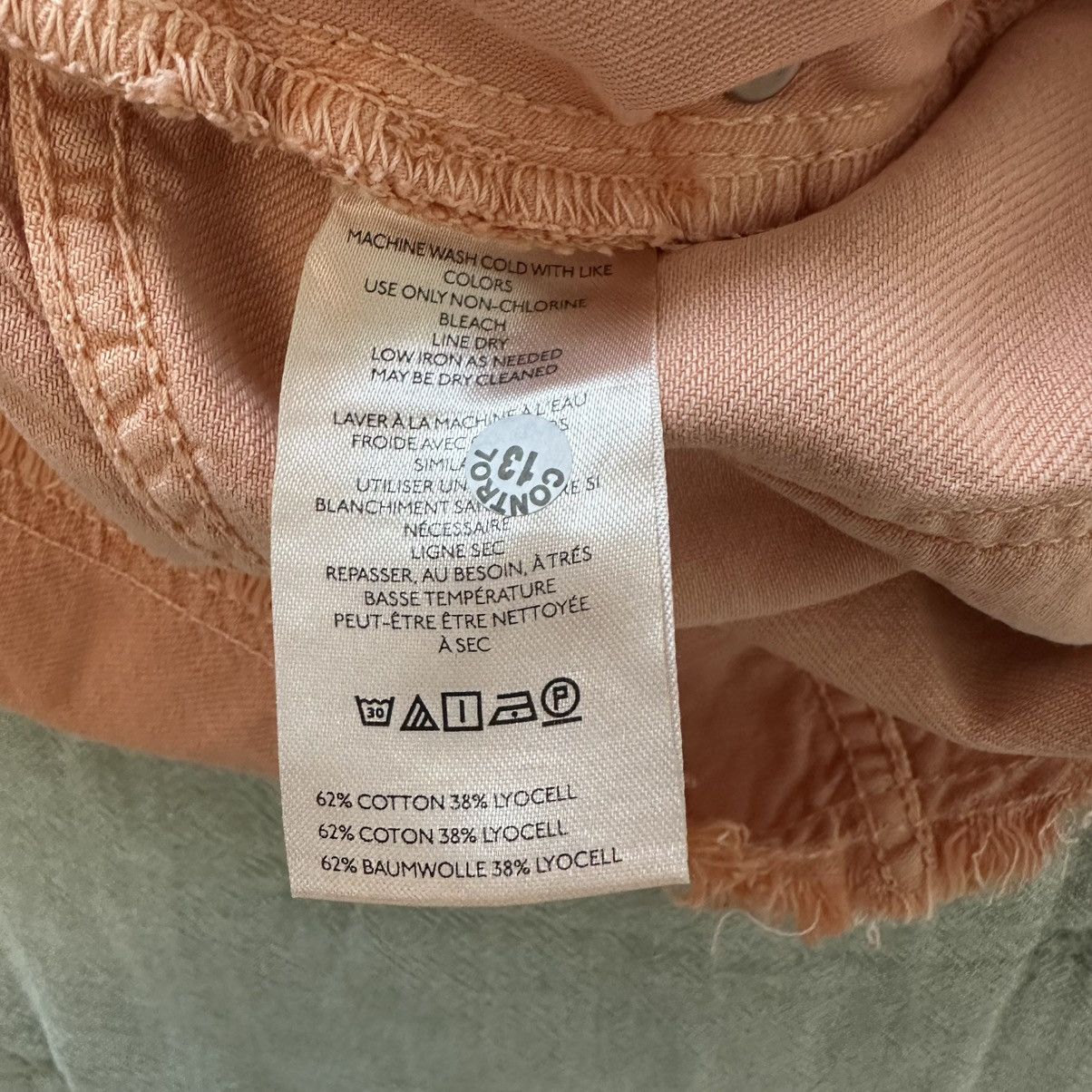 Anthropologie Anthropologie Pilcro Pleated Coral Mini Skirt Size 6 Size 28" / US 6 / IT 42 - 6 Thumbnail