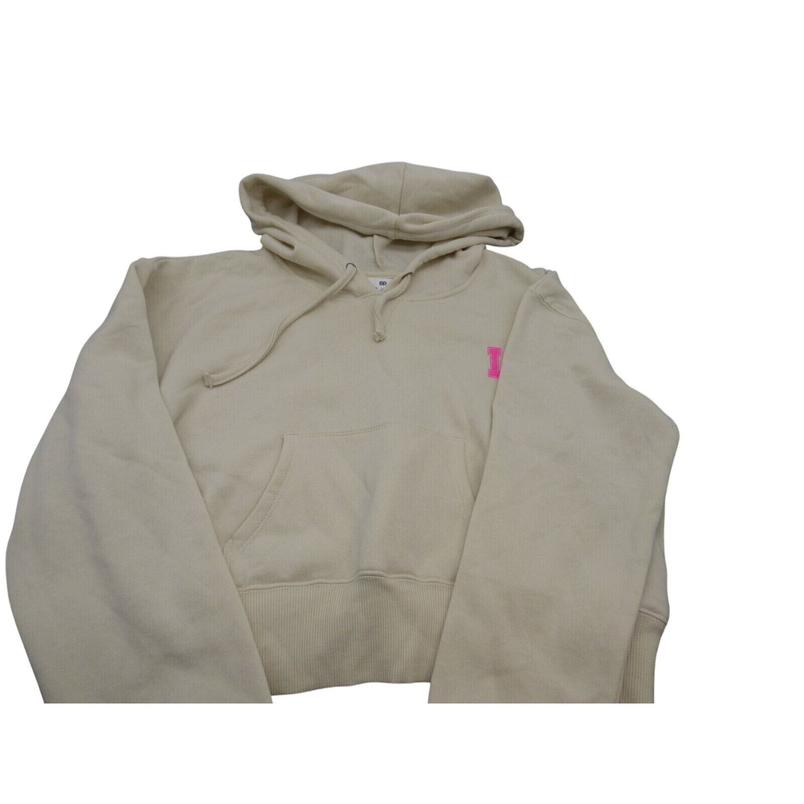 Other BP “LA” Junior's Cropped Hoodie, Cream , Size M Size M / US 6-8 / IT 42-44 - 10 Thumbnail