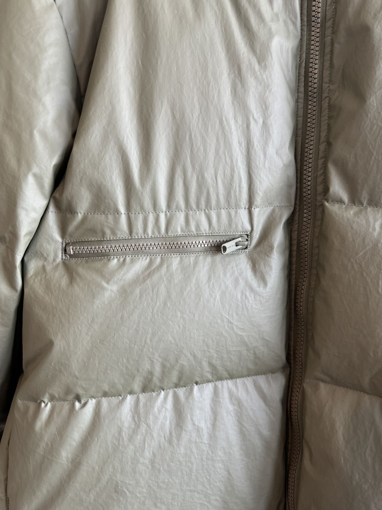 Yeezy Yeezy Season 3 Military Green Waxed Down Jacket Size US L / EU 52-54 / 3 - 4 Thumbnail