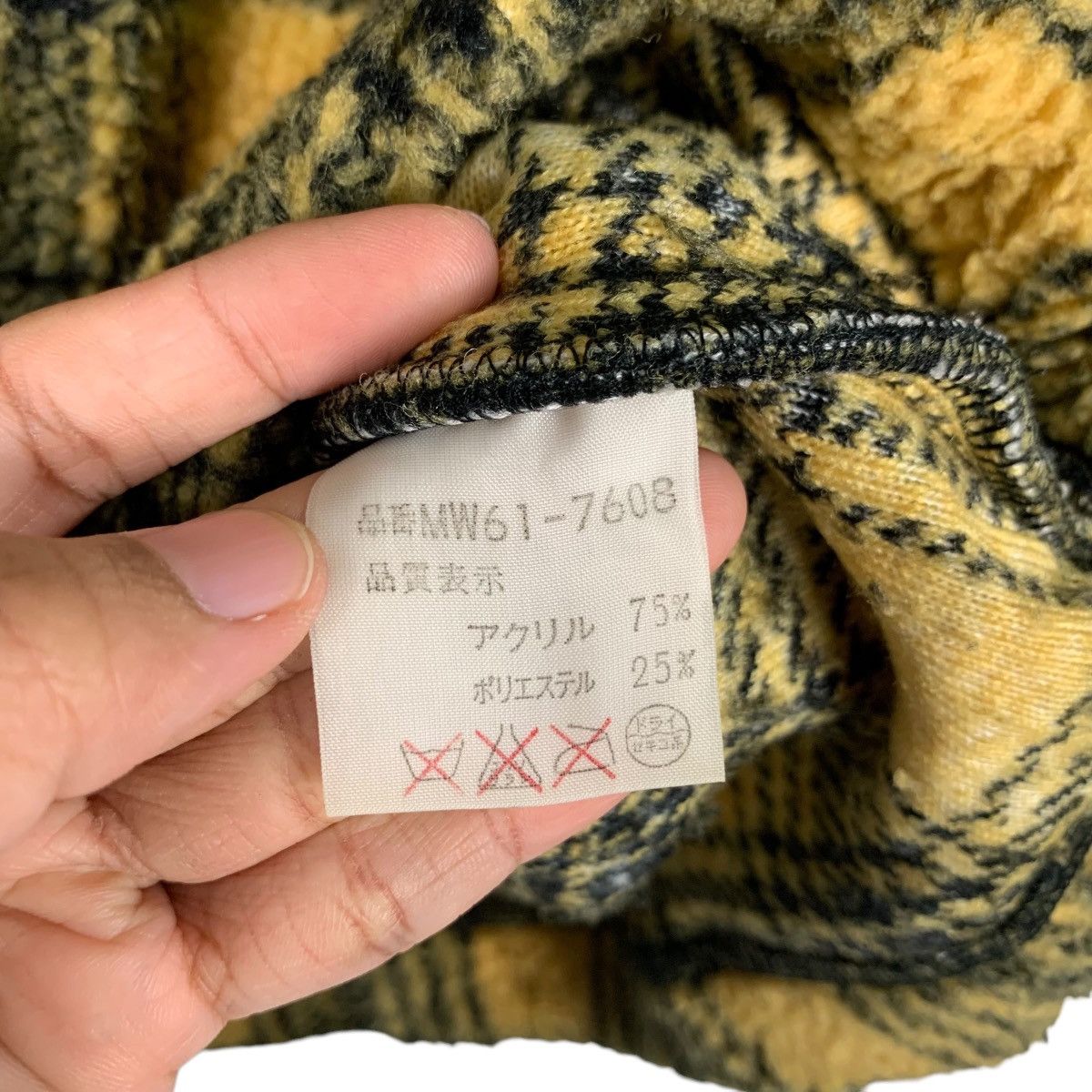 McGregor 90's MCREGOR Yellow Tartan Half Zip Sweater #2085-C91 Size US M / EU 48-50 / 2 - 13 Thumbnail