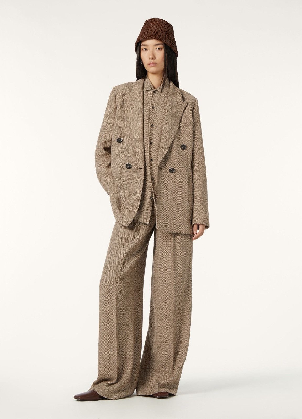 Loro Piana o1srvl11e0526 FAP3875 Nyack Pant in Beige Size 25" / US 0 / IT 36 - 7 Thumbnail