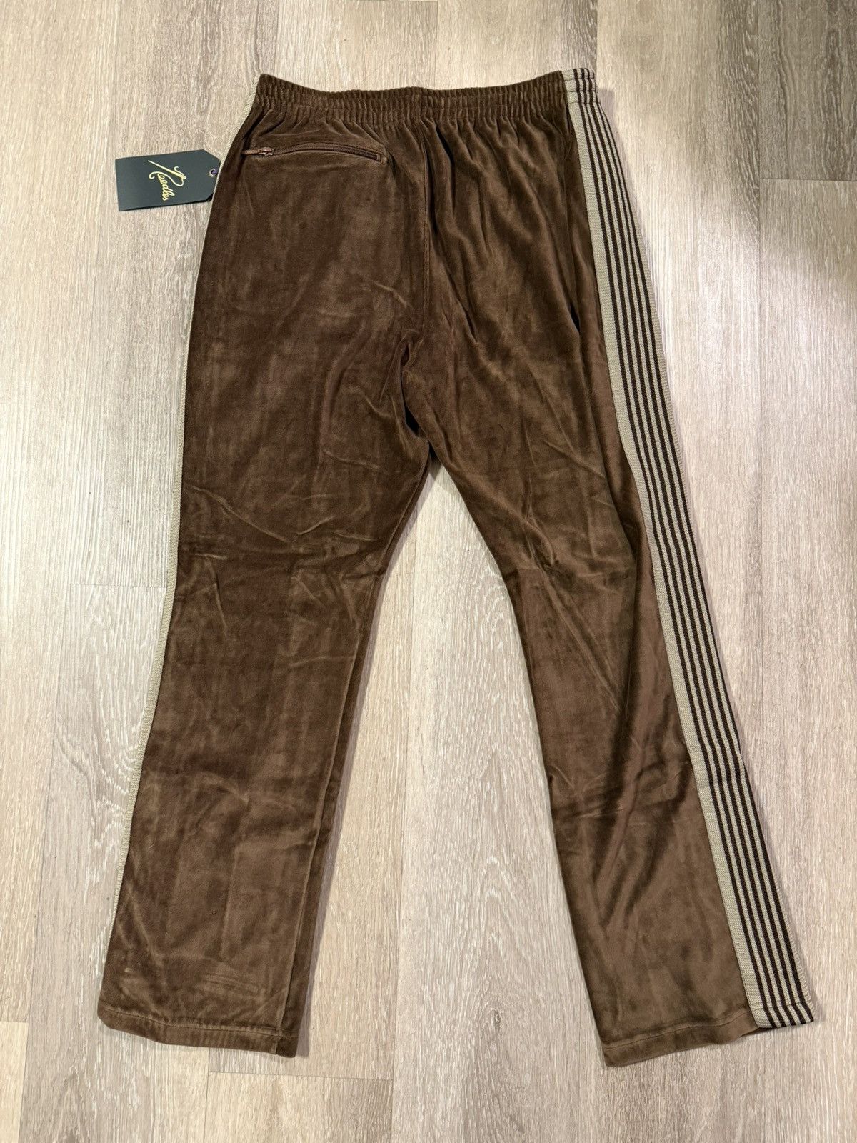 Needles NEEDLES VELOUR NARROW TRACK PANT/SWEATPANTS Size US 34 / EU 50 - 2 Thumbnail