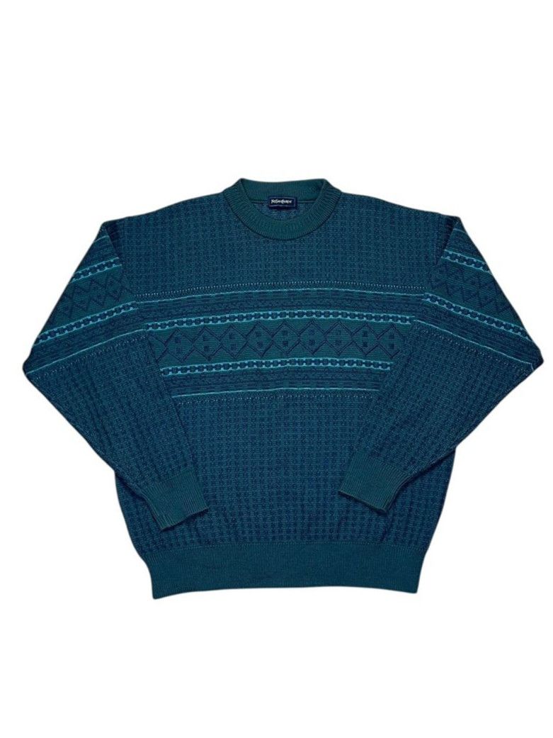 Yves Saint Laurent Vintage Yves Saint Laurent Knitwear Size US L / EU 52-54 / 3 - 1 Thumbnail