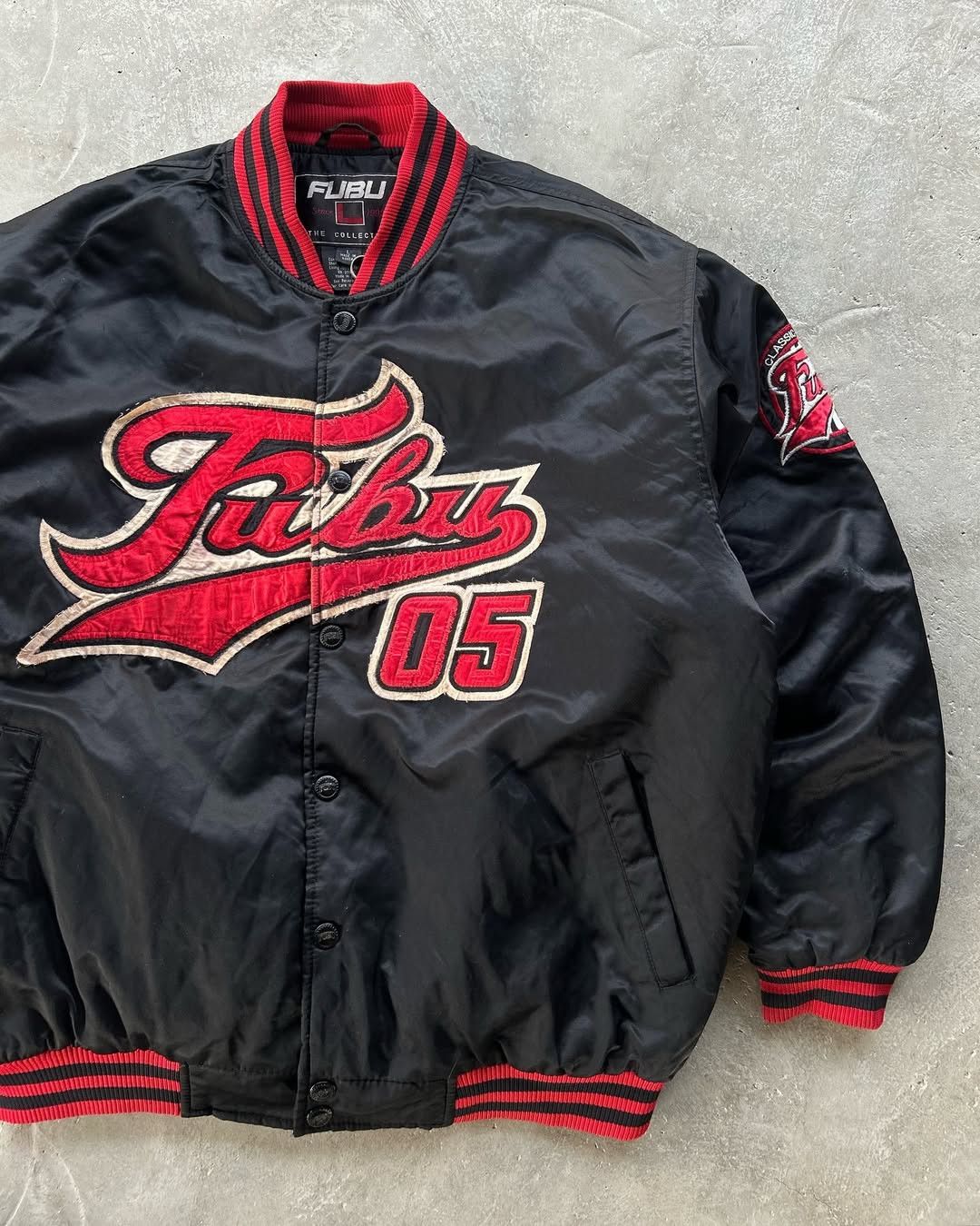 Fubu × Vintage Rare 🔥 90's FUBU 05 Embroidery Heavyweight Jacket Size US L / EU 52-54 / 3 - 5 Thumbnail
