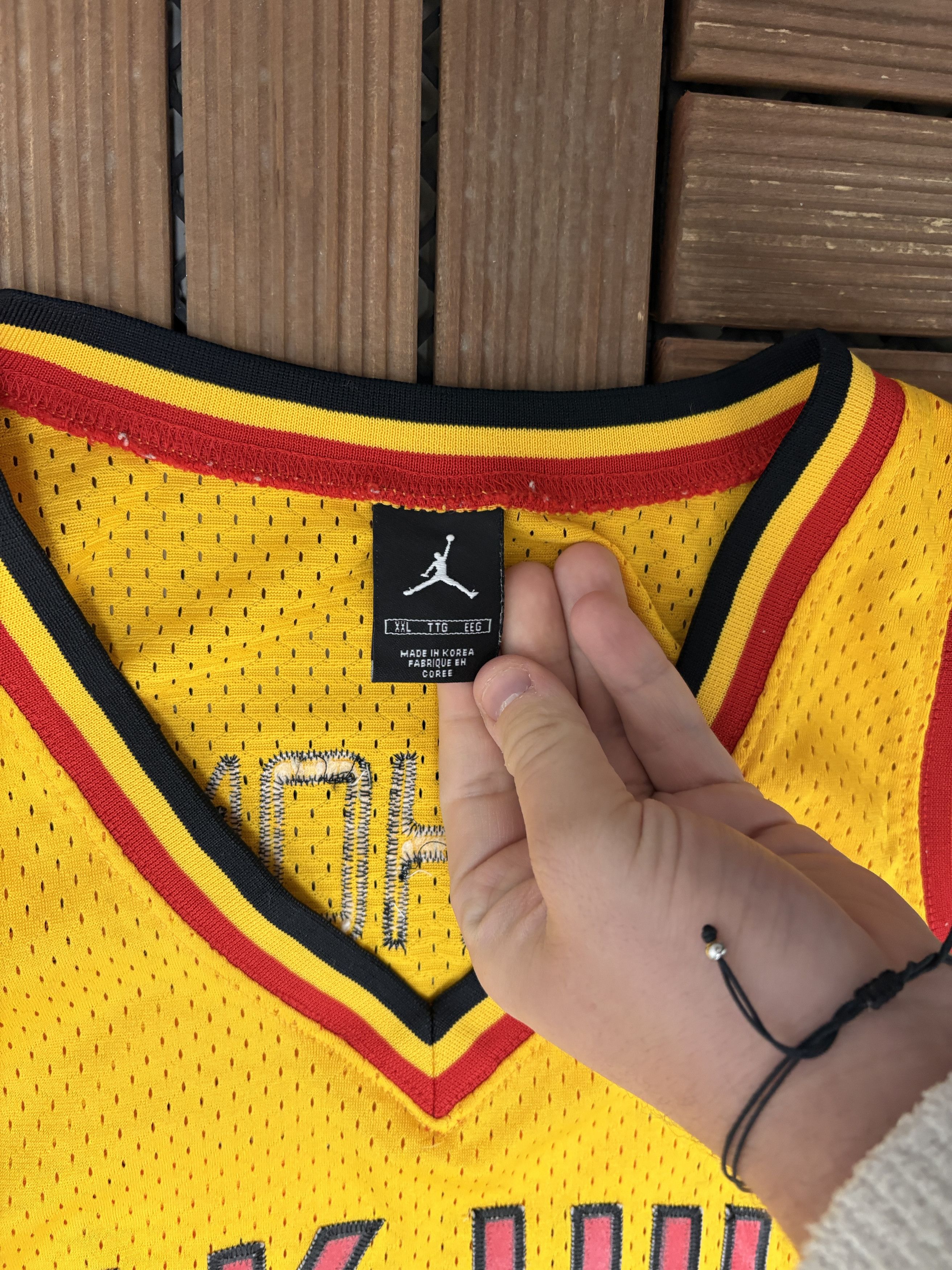 Jordan Brand Oak Hill Academy Carmelo Anthony Vintage Basketball Jersey Size US XXL / EU 58 / 5 - 5 Thumbnail