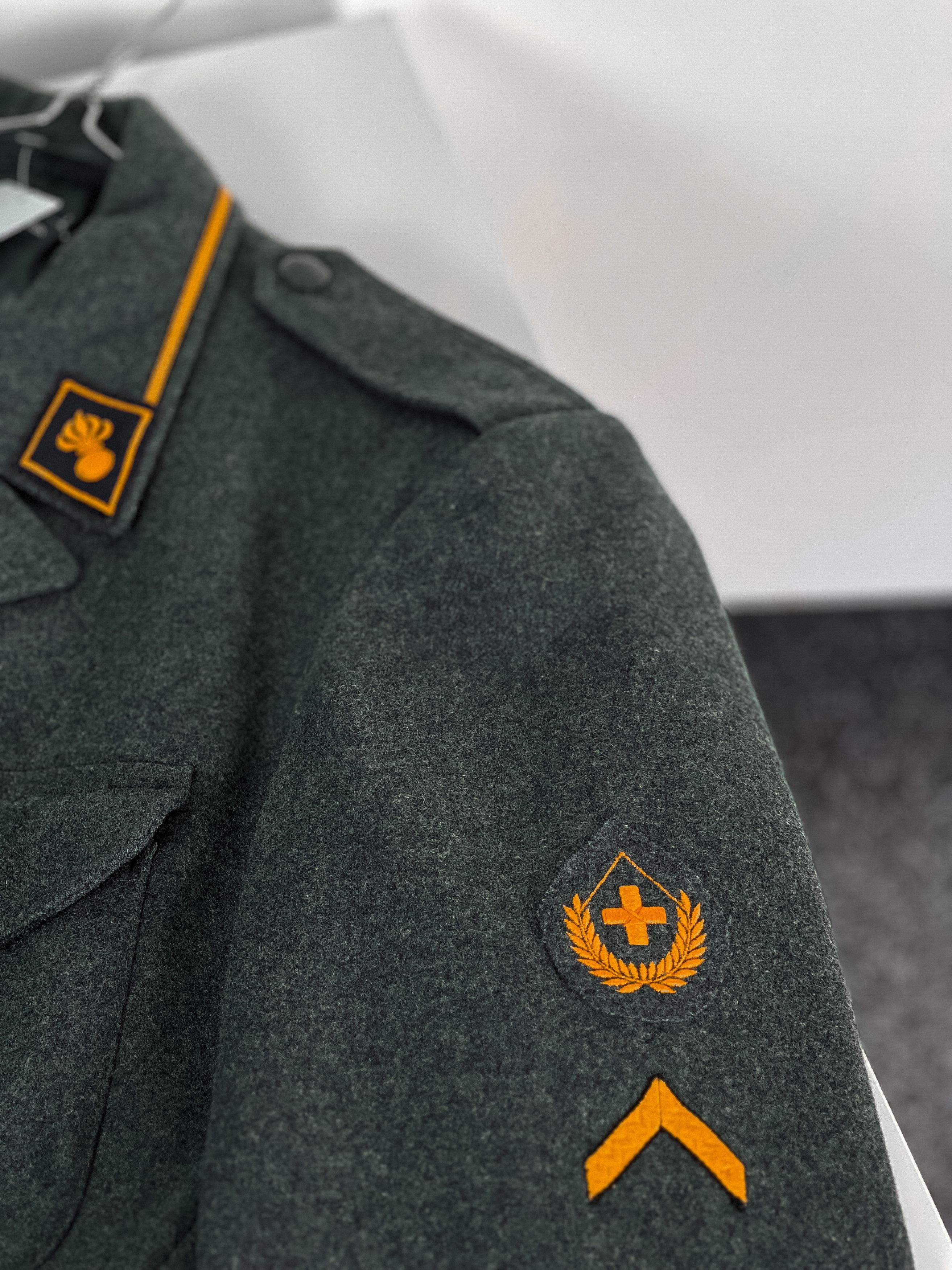 Other Military Swiss Army Men`s Tunic (70-80`s) Size 42R - 4 Thumbnail