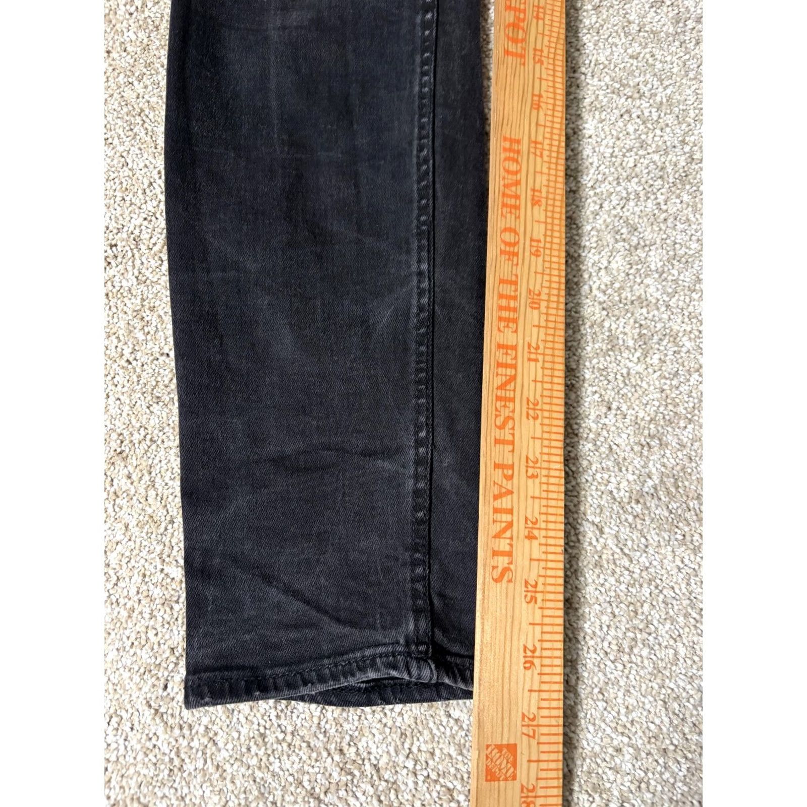 Zara Zara Womens Jeans Black Charcoal Wash Skinny Slim Fit Stretch Denim 10 30x27 Size 32" / US 10 / IT 46 - 2 Thumbnail