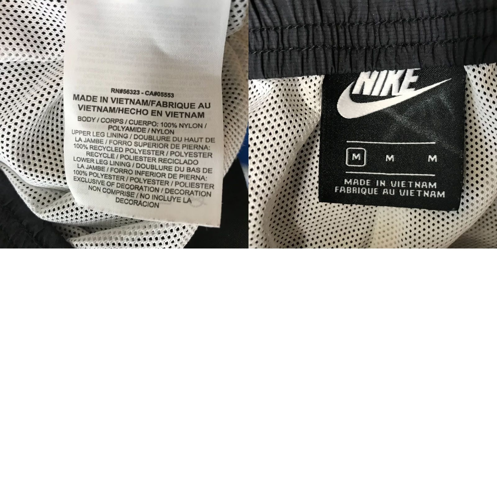 Nike Nike Women's Medium Multicolor 100% Nylon Windrunner Snap Pants AR3082-013 Size 32" / US 10 / IT 46 - 8 Thumbnail