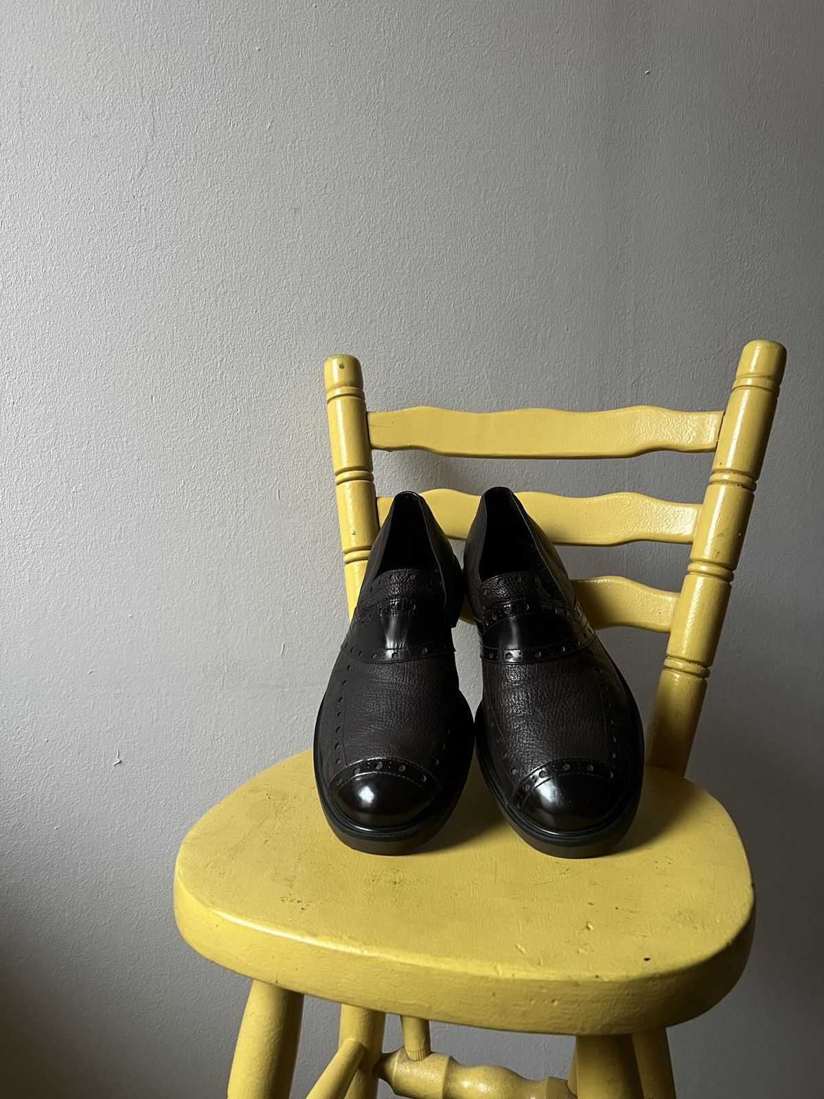 Comme des Garcons Homme Plus Comme Des Garçons Homme Plus Leather Slip-On Loafer Shoes Size US 9.5 / EU 42-43 - 5 Thumbnail