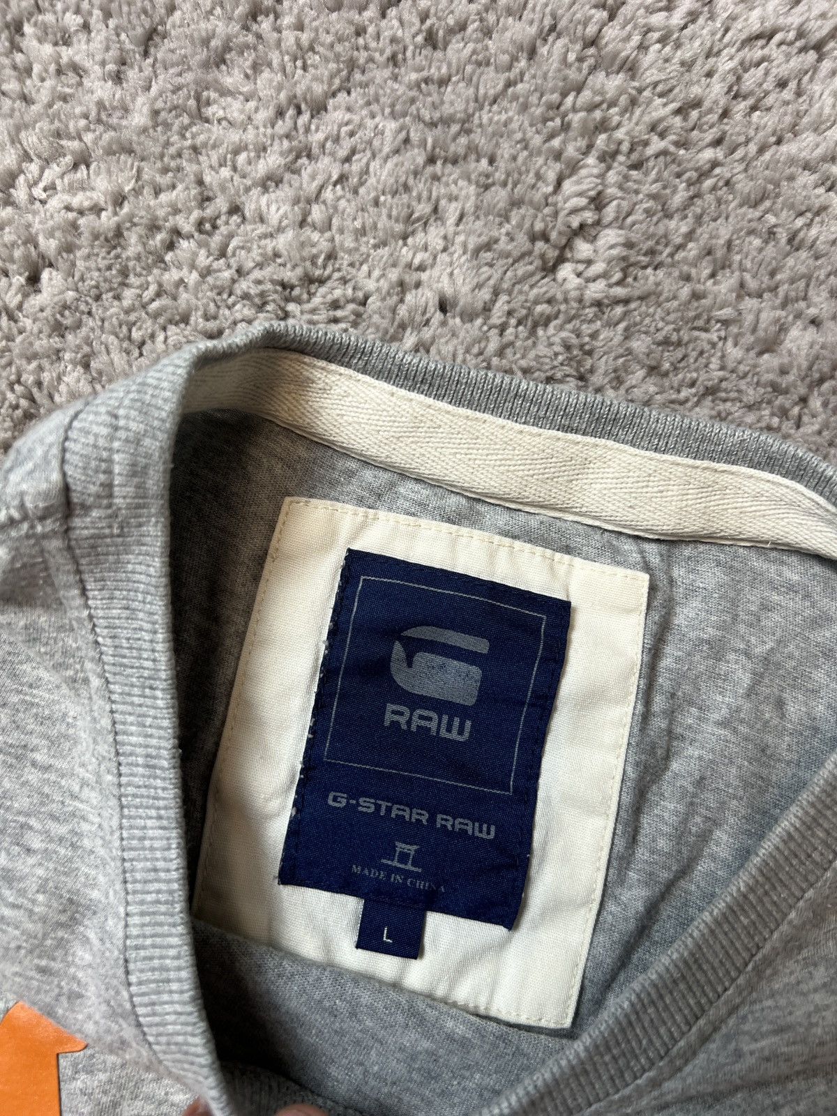 G-Star × Vintage Vintage G-Star Raw T-shirts Logo Y2K 90s USA style Size US L / EU 52-54 / 3 - 4 Thumbnail