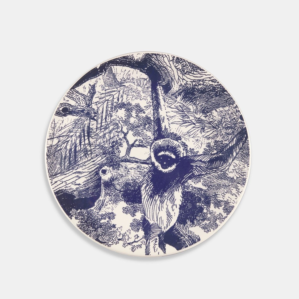 Dior o1bcso1str0226 Size:OS/Set Of Six Dessert Plates in Blue Size ONE SIZE - 3 Thumbnail