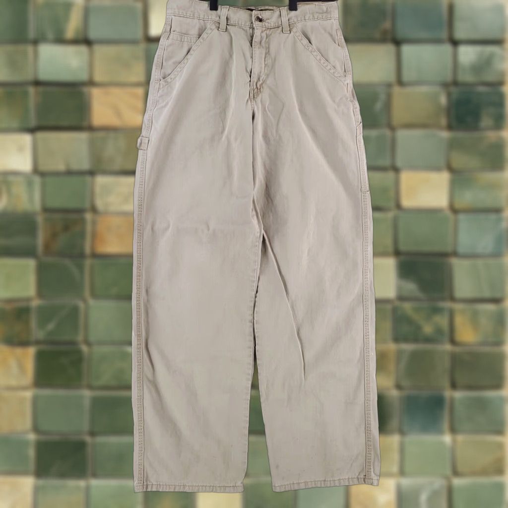 Levi's VINTAGE Levi's VTG 90s Khakis Silvertab Baggy Pants Mens 30 x 32 Beige Chino 30 x 30 Actual Mens Size US 30 / EU 46 - 1 Thumbnail