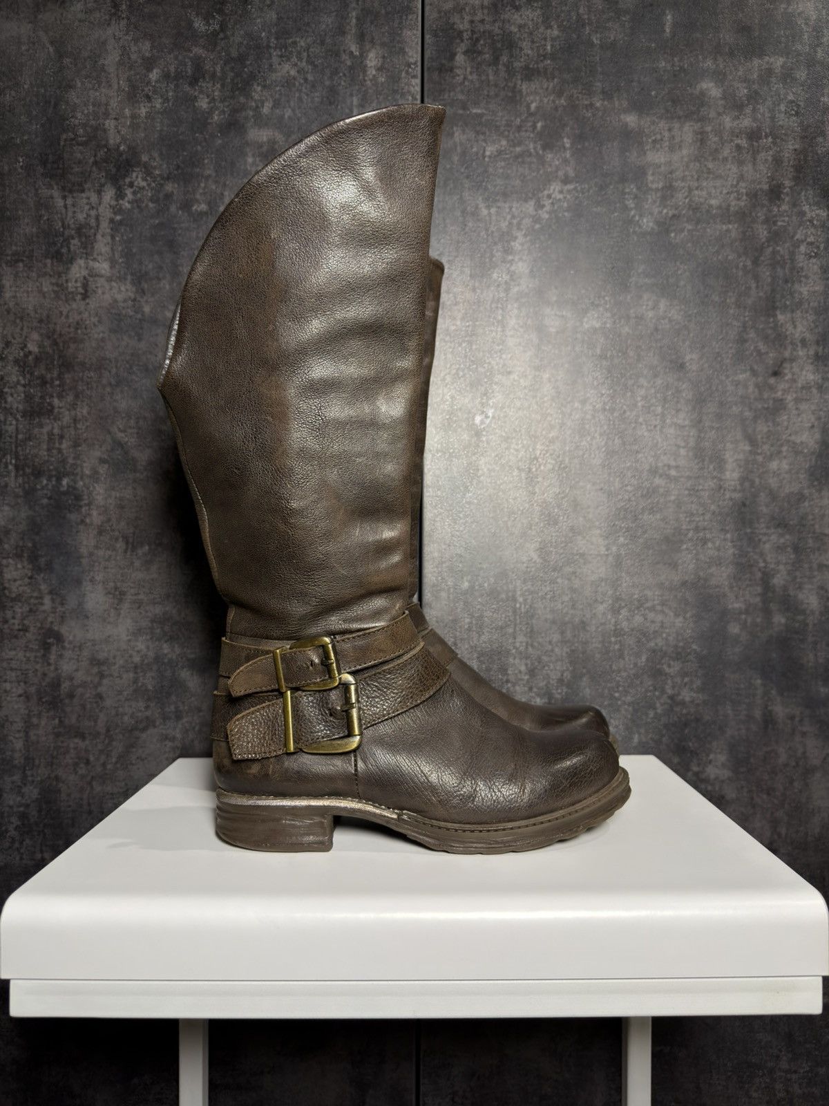 Vintage Vintage Leather Boots AS98 Guidi Balenciaga Dirk Owens Yohji Size US 8 / IT 38 - 8 Thumbnail