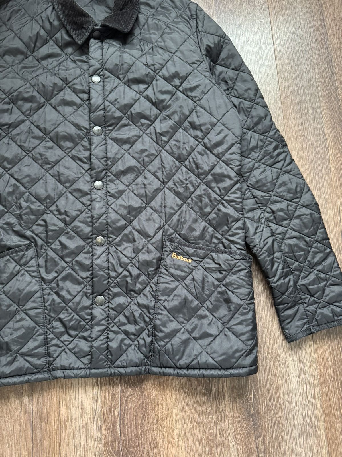 Barbour Barbour Men’s Quilted Black Men’s L Light Jacket Size US L / EU 52-54 / 3 - 3 Thumbnail