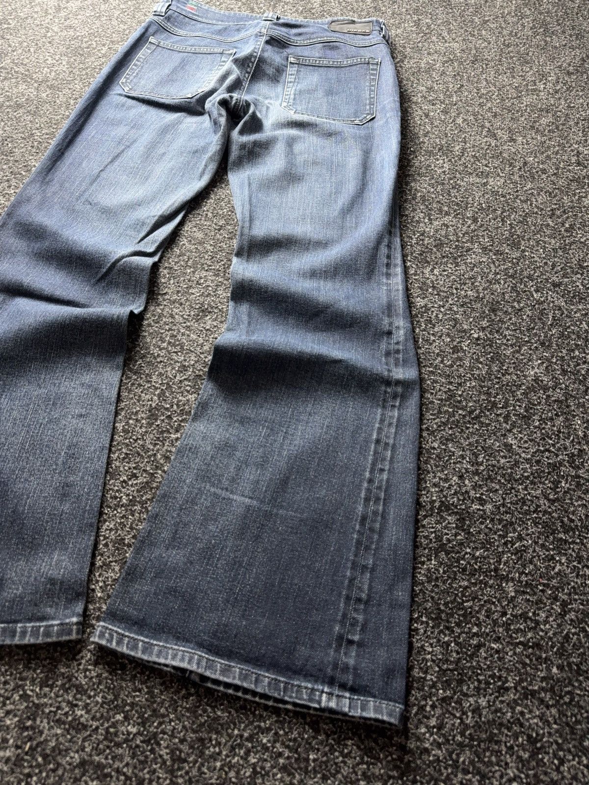 Diesel Luxury 00s Diesel FLUZI Flare Bootcut Jeans Y2K Denim Fade Size 30" / US 8 / IT 44 - 16 Thumbnail