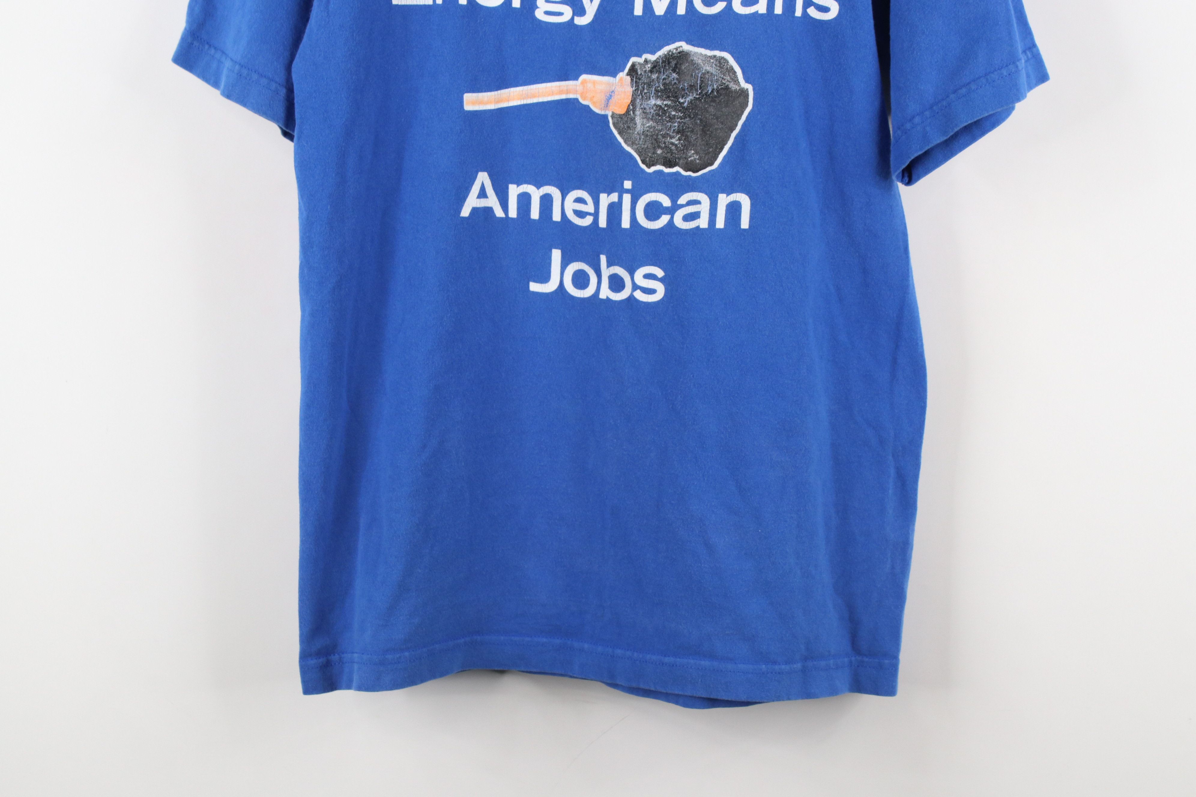 Vintage Vintage Affordable Means American Jobs Clean Coal T-Shirt Size US M / EU 48-50 / 2 - 3 Thumbnail