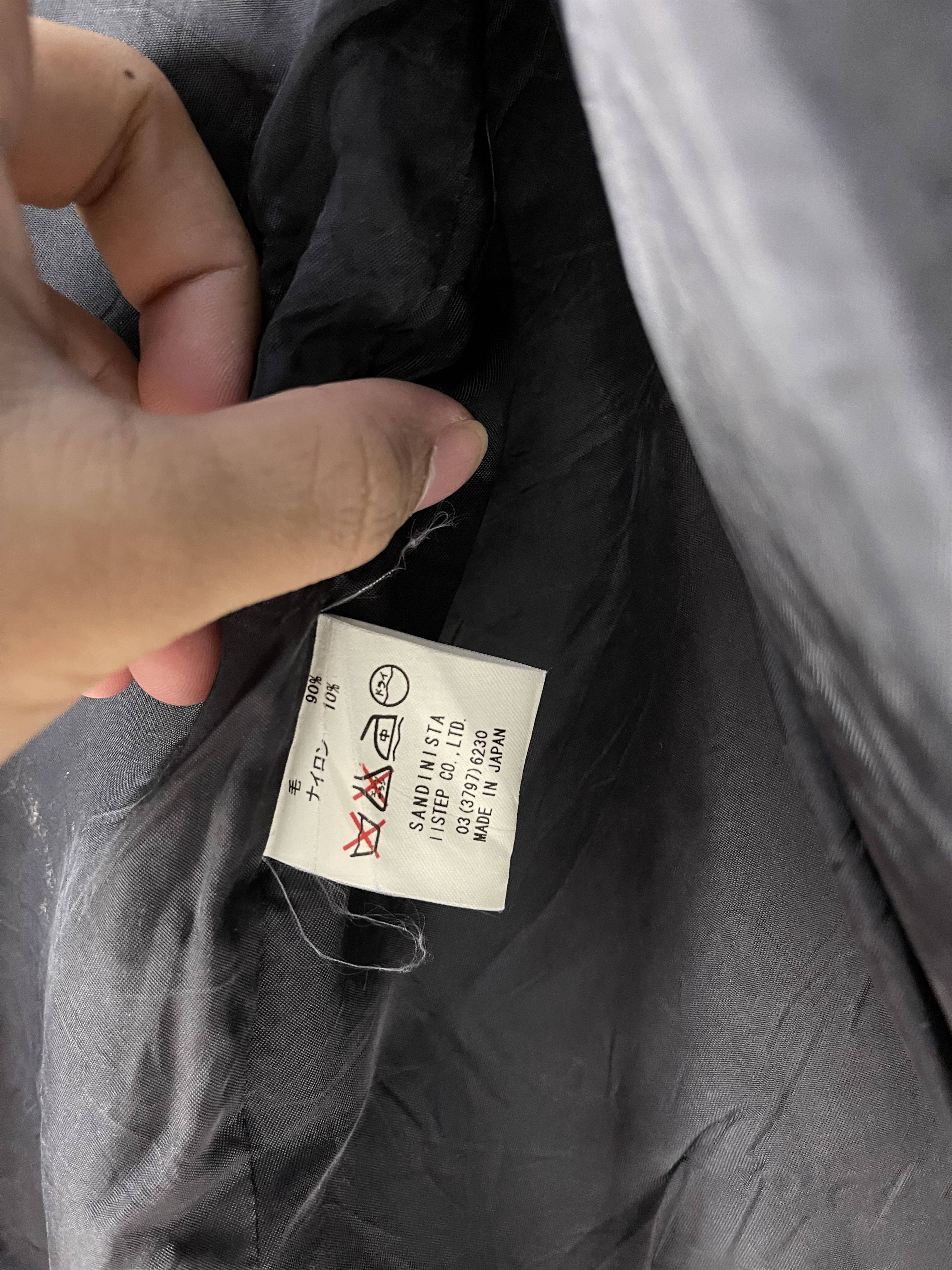 Sandinista MFG Sandinista Black Wool Jacket Size US M / EU 48-50 / 2 - 10 Thumbnail