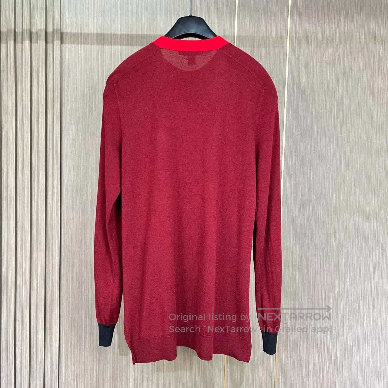 Louis Vuitton louis vuitton logo cashmere knit sweater. Size L / US 10 / IT 46 - 2 Thumbnail