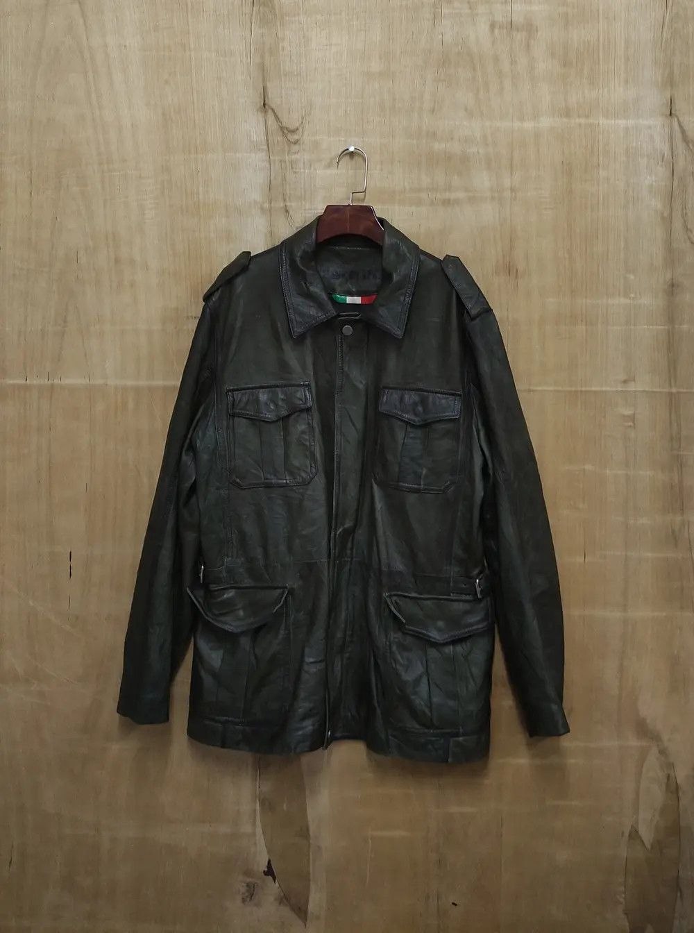 Vera Pelle VERA PELLE VINTAGE CLASSIC LEATHER JACKET Size US M / EU 48-50 / 2 - 4 Thumbnail