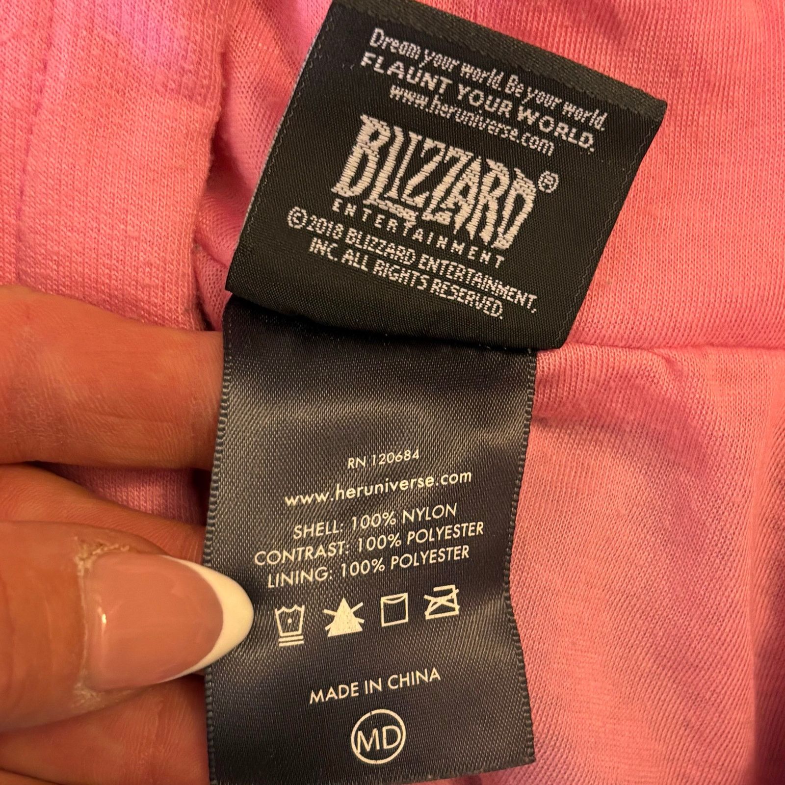 UNIVERSAL PRODUCTS. Overwatch by Her Universe Medium Windbreaker Light Jacket Size M / US 6-8 / IT 42-44 - 7 Thumbnail