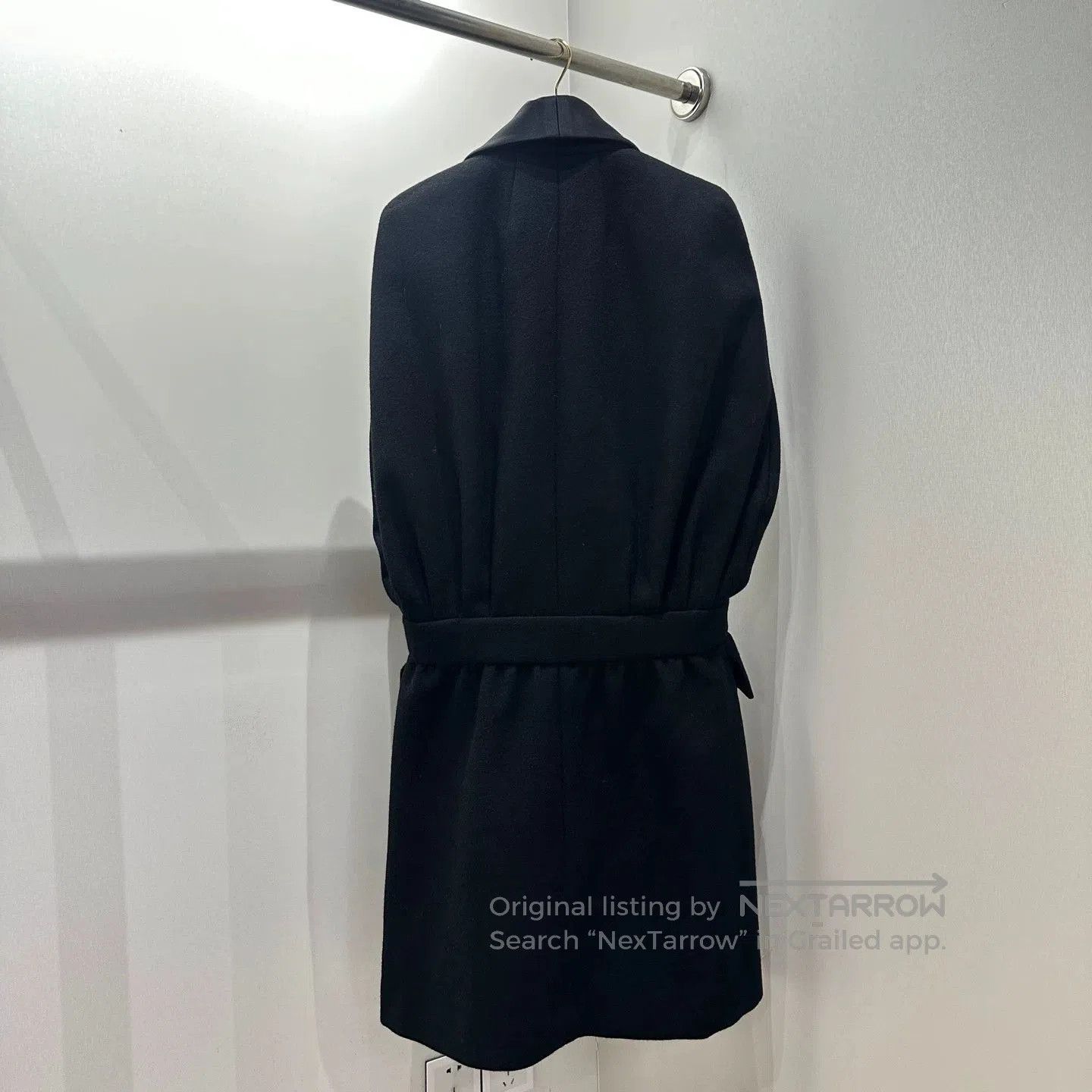 Chanel Chanel Sleeveless Cashmere Tie Belt Coat. Size XXS / US 00 / IT 34 - 2 Thumbnail