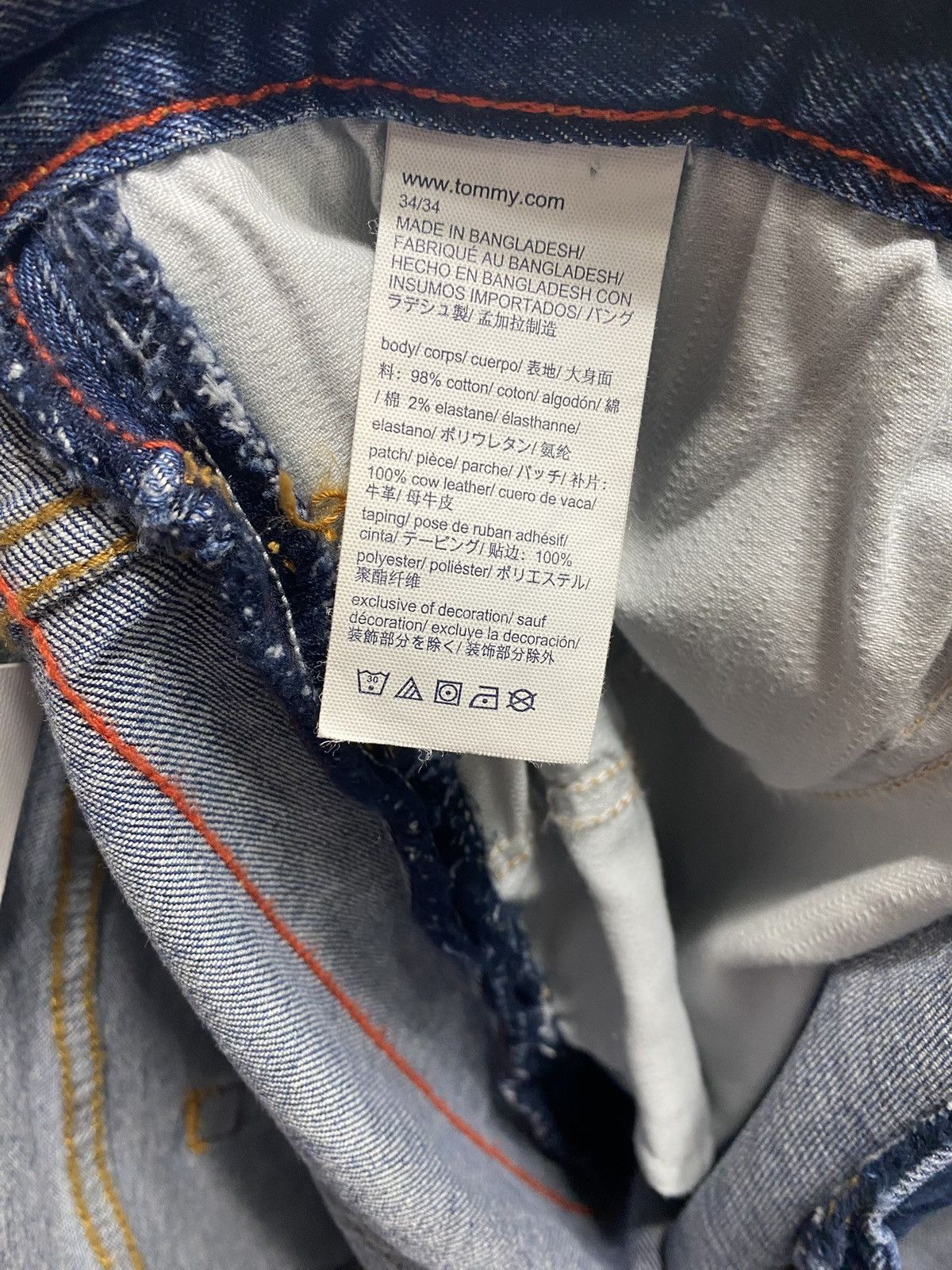 Tommy Hilfiger Tommy Hilfiger Denim Jean Shorts Size US 34 / EU 50 - 5 Thumbnail