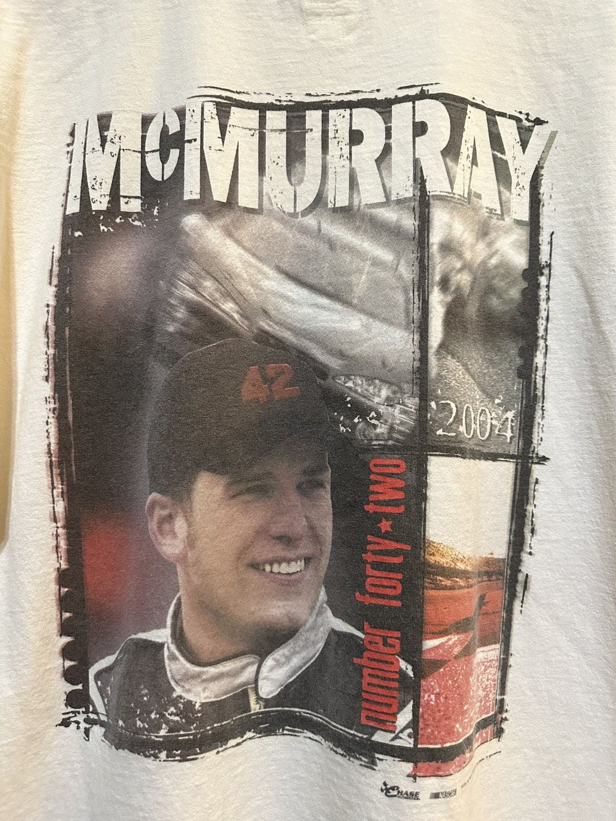 Chase Authentics × NASCAR × Vintage Y2K 2004 NASCAR Jamie McMurray t shirt large Size US L / EU 52-54 / 3 - 2 Thumbnail