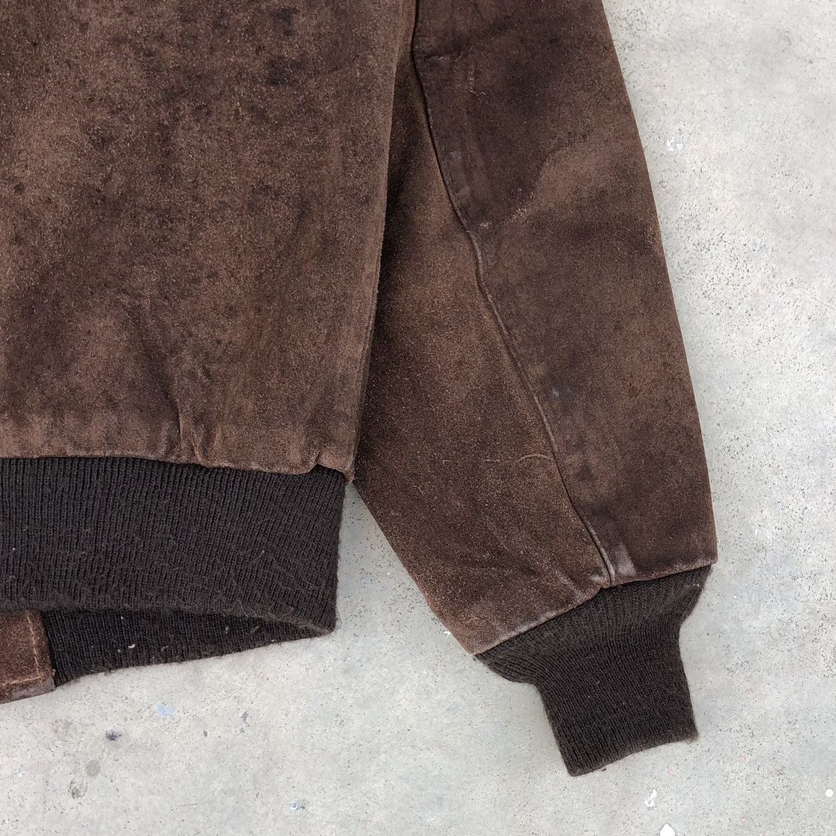 Schott Vintage SCHOTT NYC Suede Leather Bomber Jacket 🇺🇸 Size US M / EU 48-50 / 2 - 12 Thumbnail