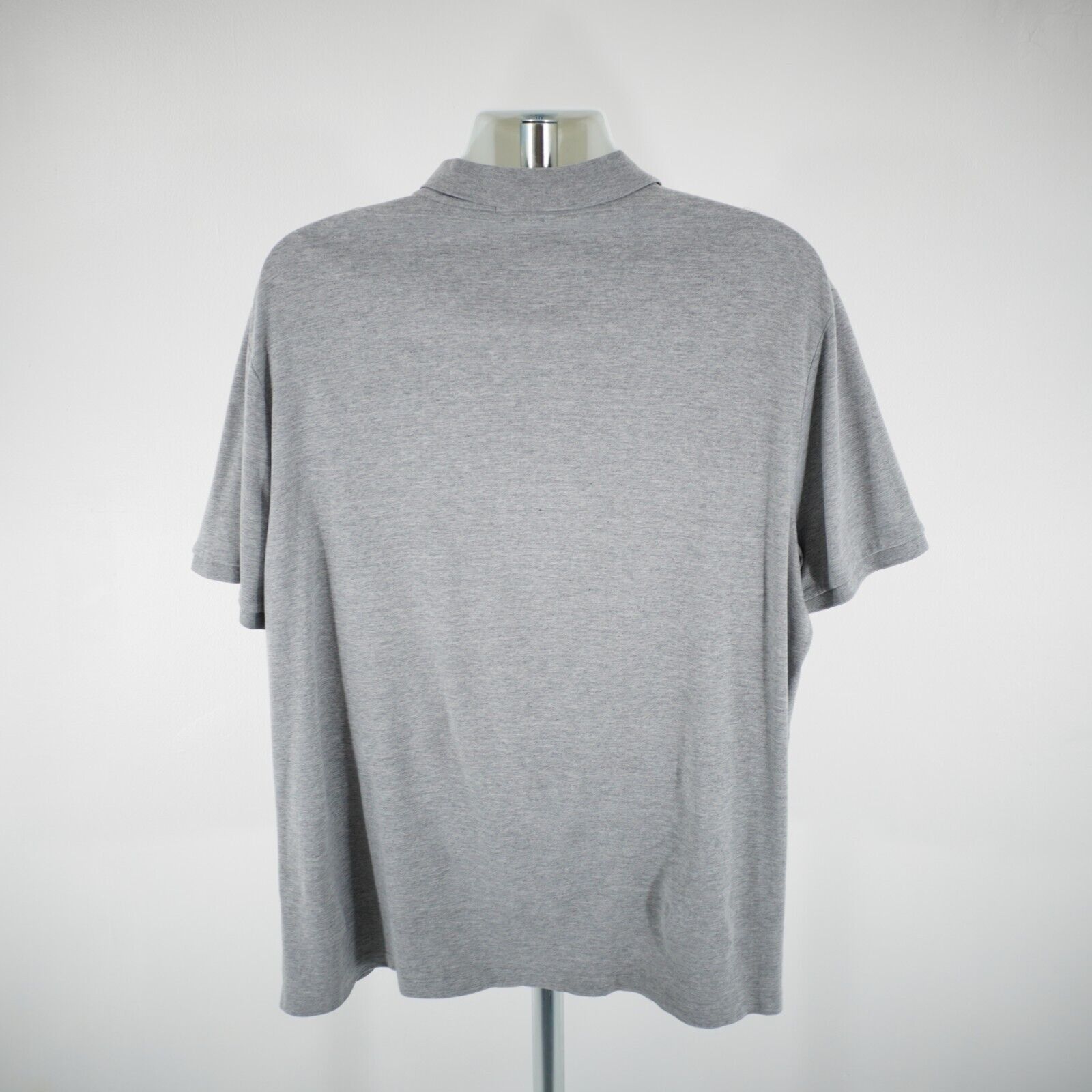 Ralph Lauren Polo Ralph Lauren Classic Fit 2XL Gray Short Sleeve Polo Shi Size US XXL / EU 58 / 5 - 6 Thumbnail
