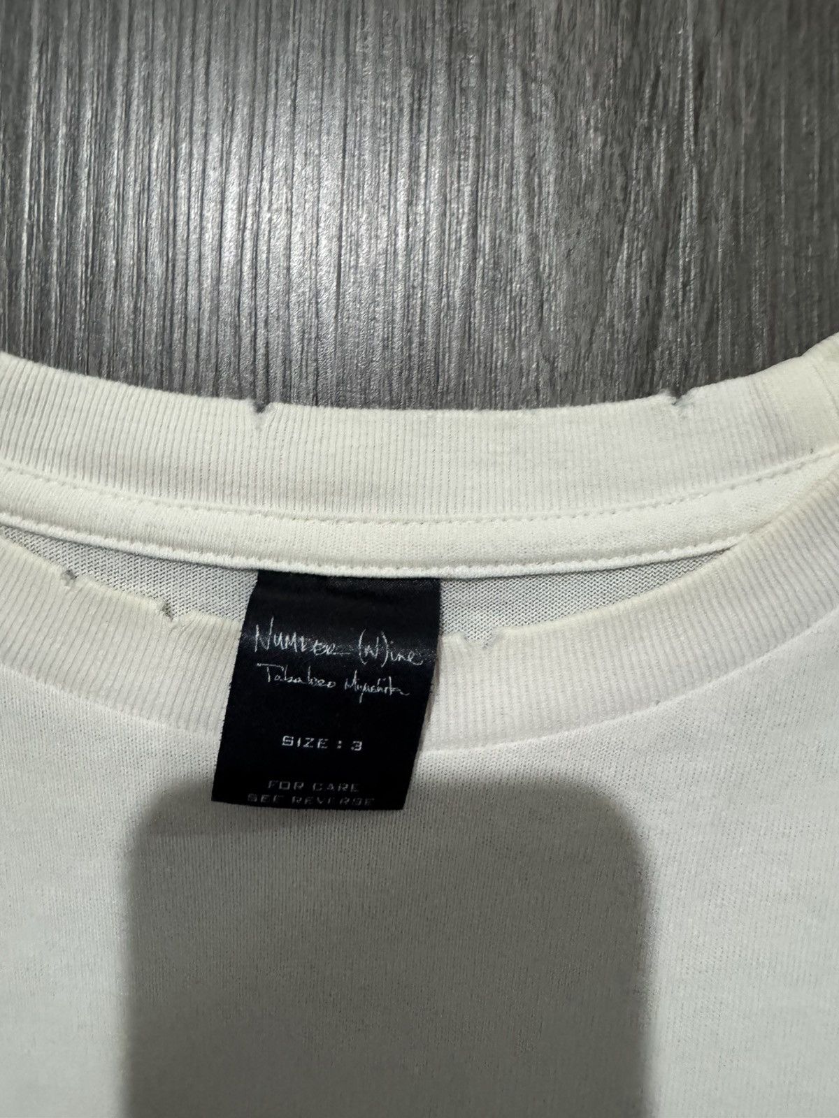 Number (N)ine Number Nine “blank generation” tee Size US L / EU 52-54 / 3 - 2 Thumbnail