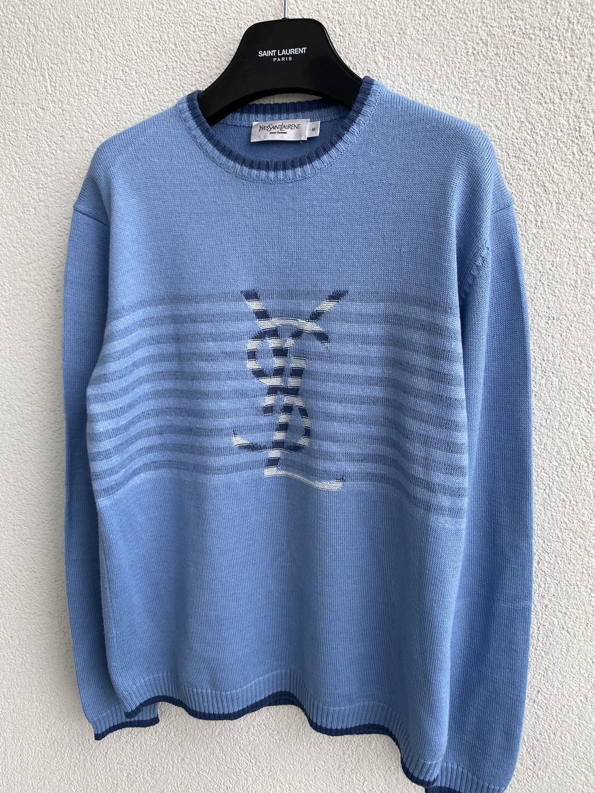 Yves Saint Laurent Super Soft YSL Sweater Wool YSL Sweatshirt Size US M / EU 48-50 / 2 - 16 Thumbnail