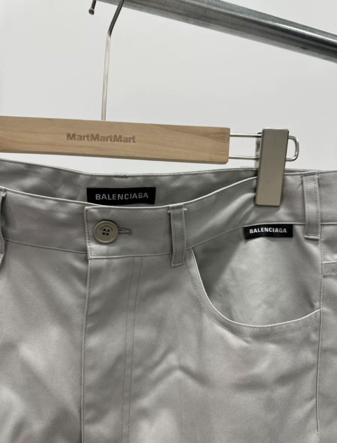 Balenciaga Balenciaga grey dress pants Size US 36 / EU 52 - 3 Thumbnail