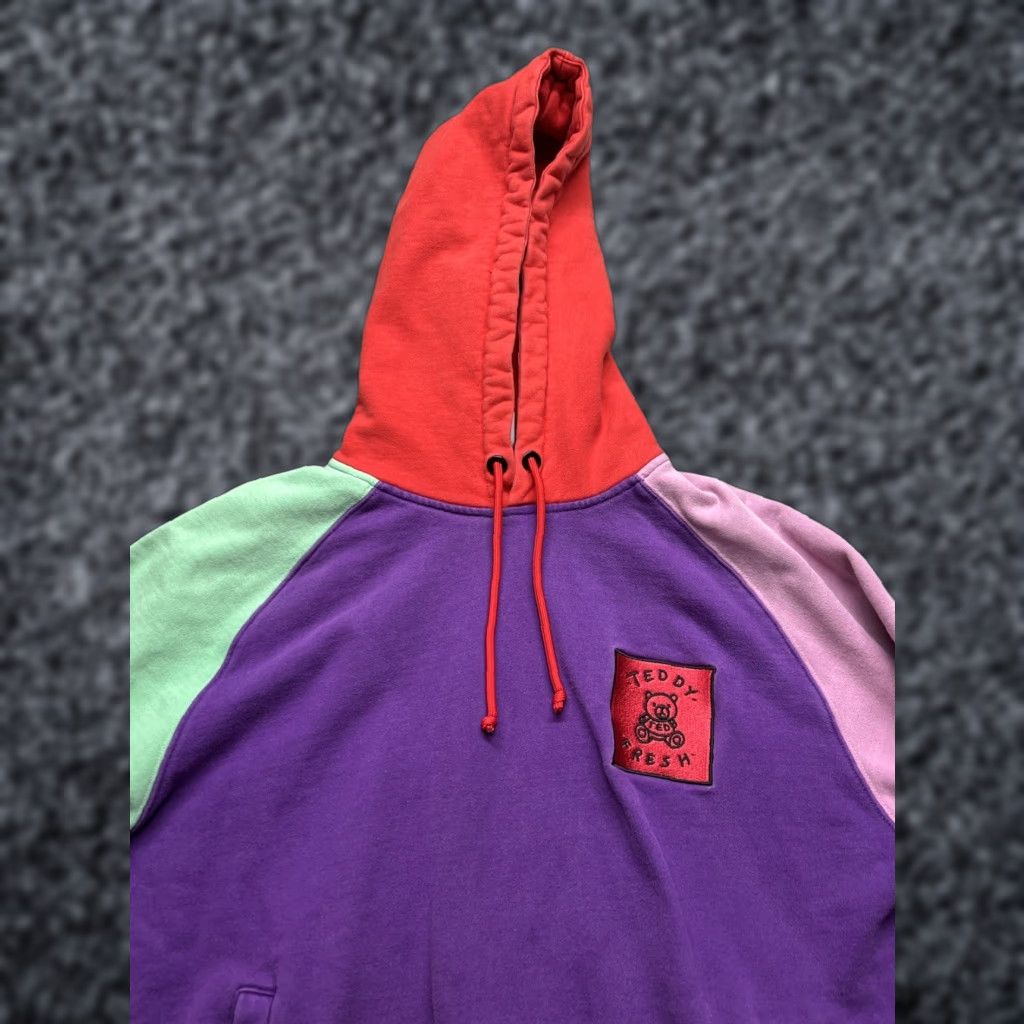 Teddy Fresh Teddy Fresh TED Color-block Multicolor Pastel Pullover Sweatshirt Hoodie Size Large Mens Size US S / EU 44-46 / 1 - 1 Thumbnail