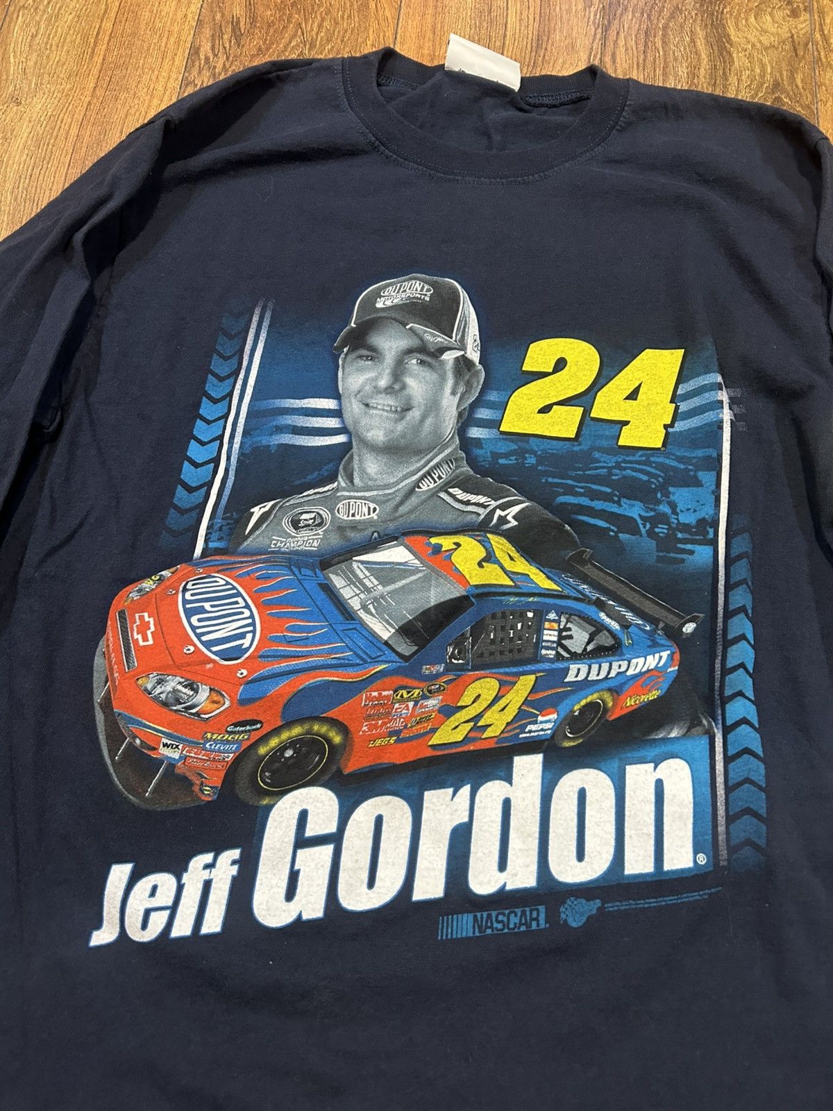 Winners Circle Vintage NASCAR Jeff Gordon Long Sleeve Shirt Size US L / EU 52-54 / 3 - 2 Thumbnail