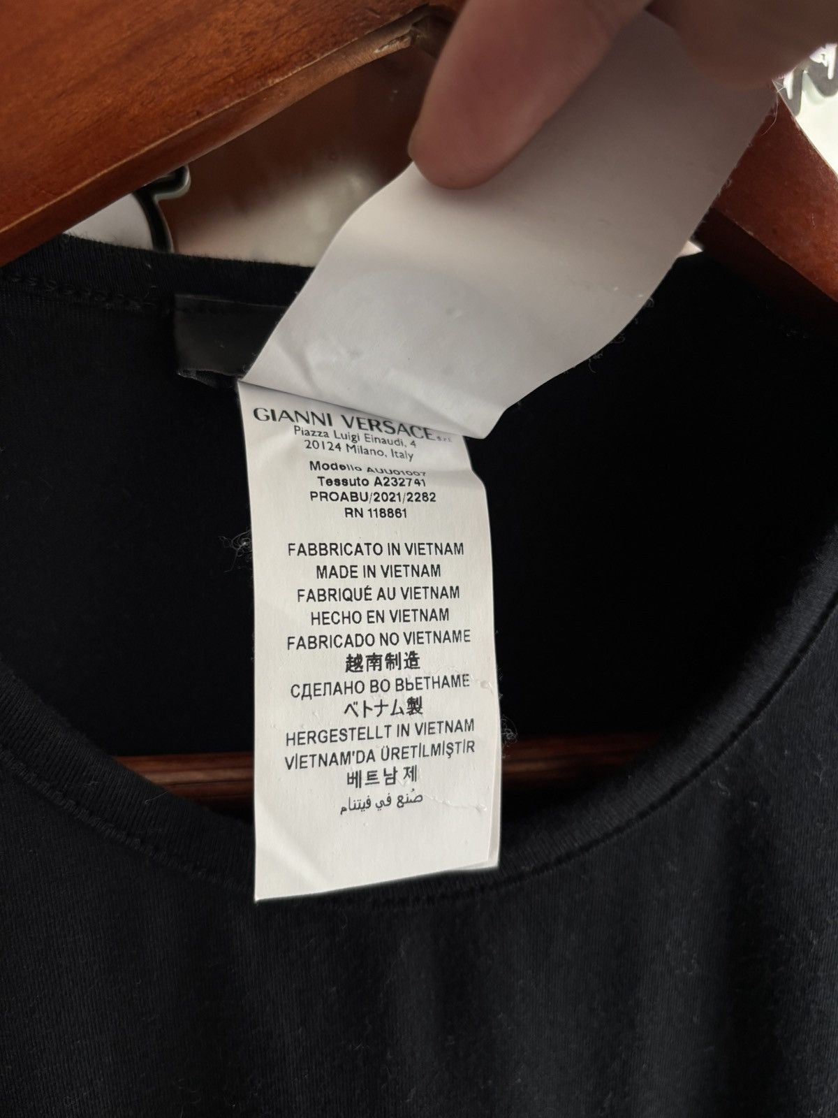 Versace Versace medusa Logo long Sleeve Size US S / EU 44-46 / 1 - 5 Thumbnail