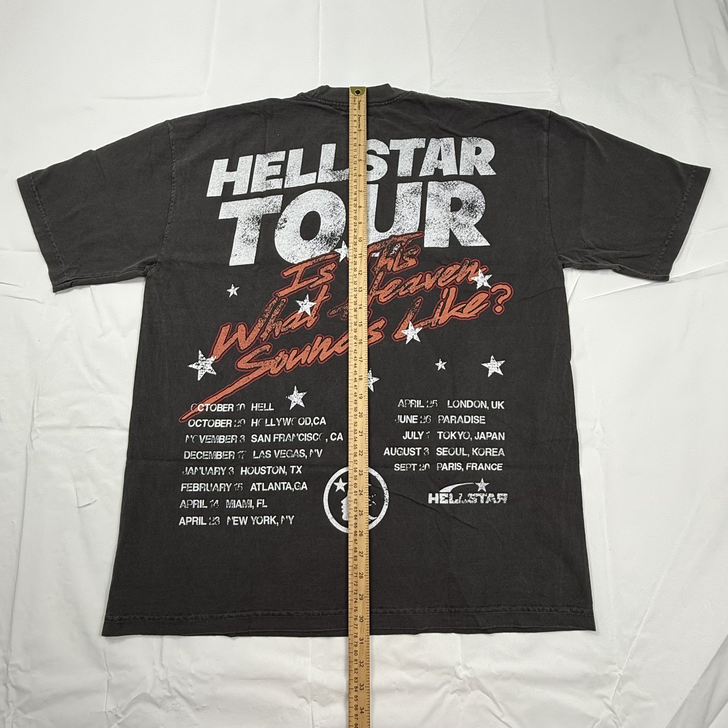 HELLSTAR Hellstar Fall 2023 Exclusive Path To Paradise Tour Shirt Size US XL / EU 56 / 4 - 7 Thumbnail