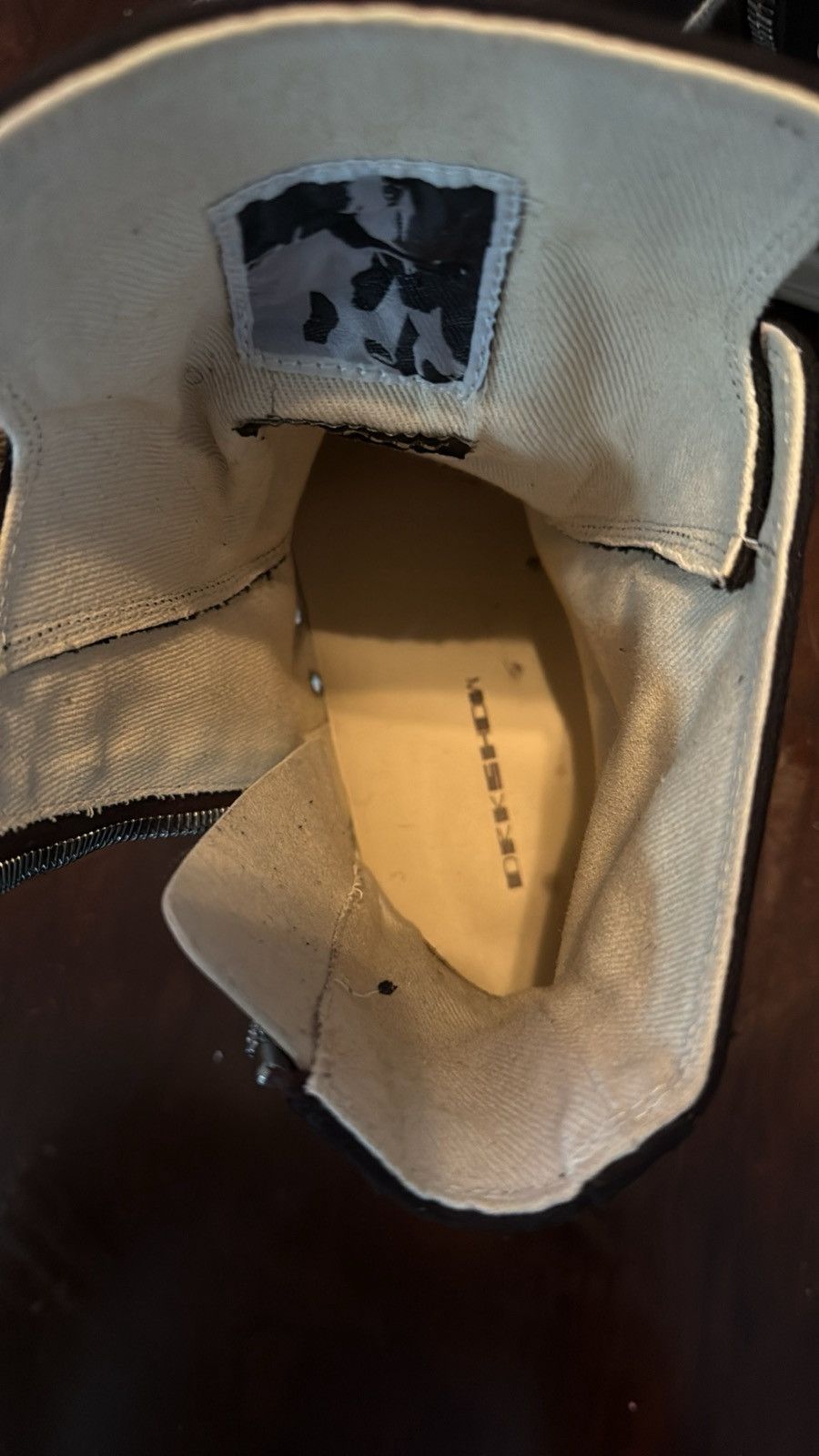 Rick Owens Rick Owens Hexagram Ramones Size US 14 / EU 47 - 5 Thumbnail