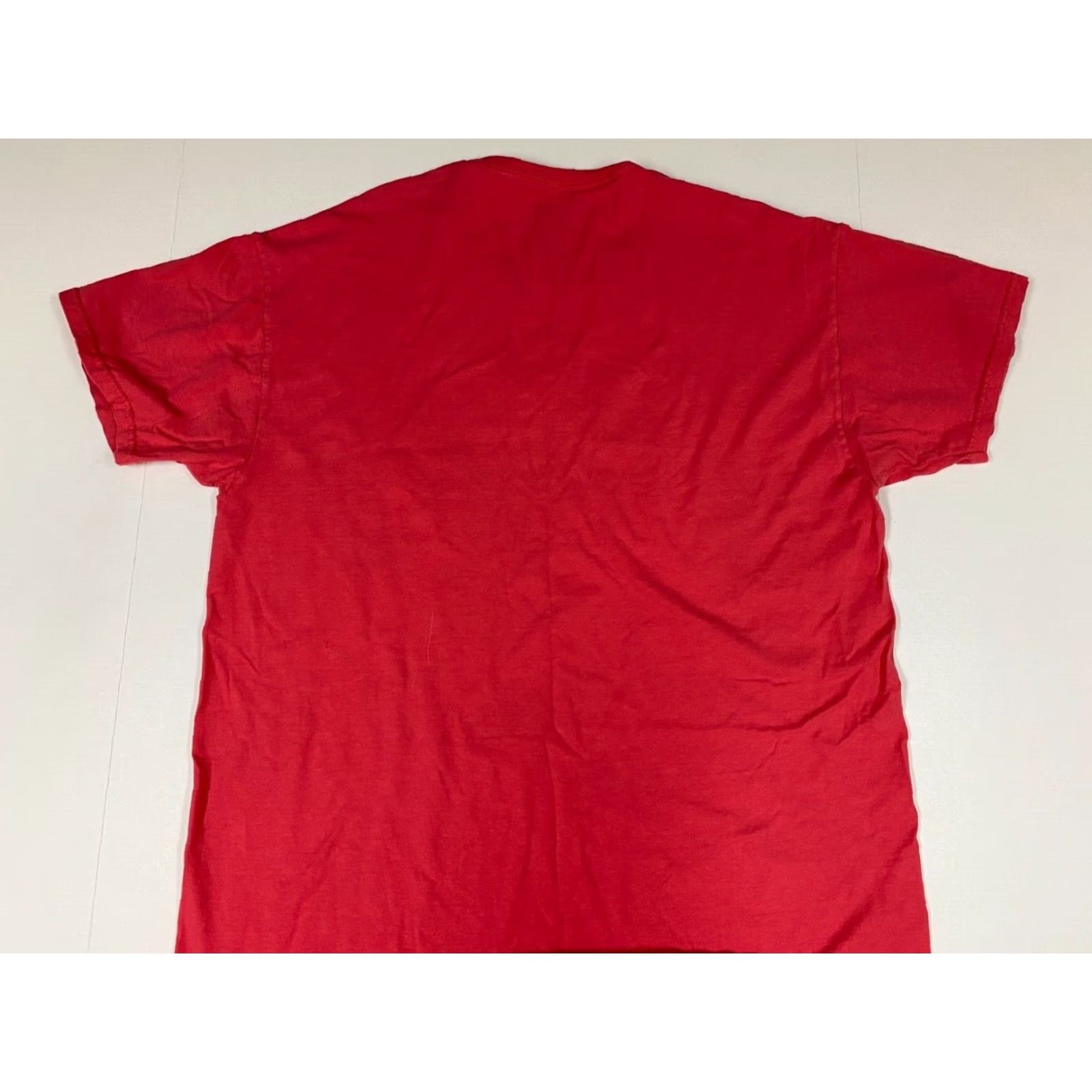 Fruit Of The Loom Save Children Mens T-Shirt L Red Cotton Logo Crew Neck Short Sleeve Vintage: No Size US L / EU 52-54 / 3 - 6 Thumbnail