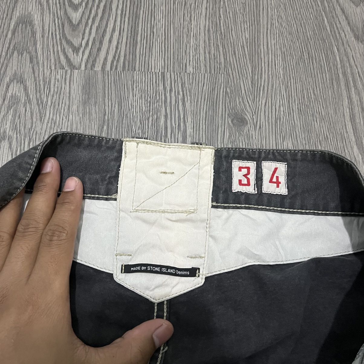 Stone Island 00s Made By STONE ISLAND Denims Casual Pant Size US 34 / EU 50 - 15 Thumbnail