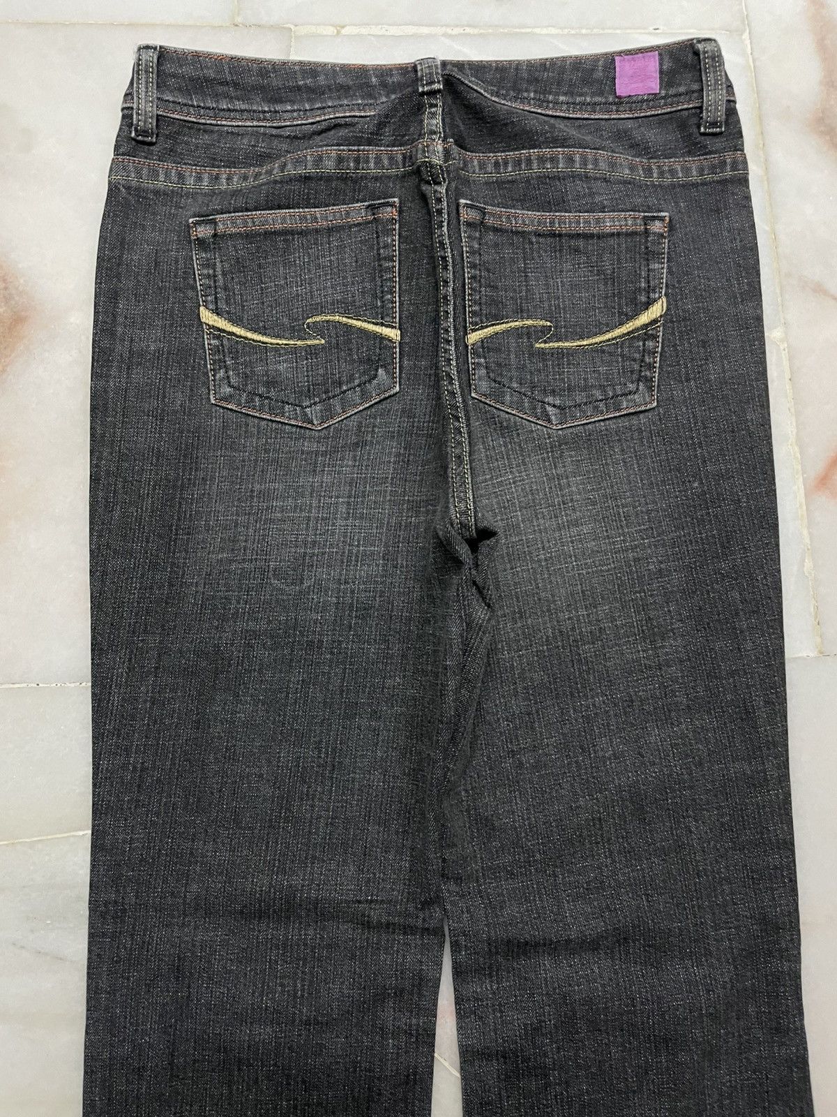 Tornado Mart 💥Flared💥Vintage 90’s Style Japanese Mud-Wash Bootcut Jeans Size 27" / US 4 / IT 40 - 10 Thumbnail