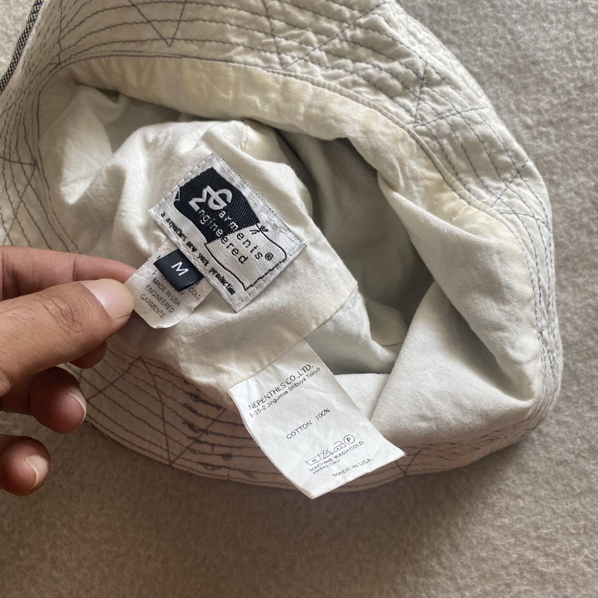 Engineered Garments × Vintage Vintage Engineered Garment Bucket Hats Size ONE SIZE - 3 Thumbnail