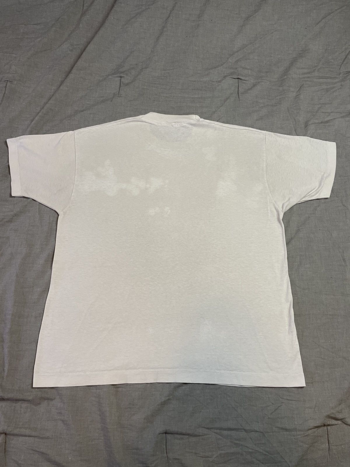 Vintage Kung Fu Vintage Shirt Cream Large Stained Used David Cardine Size US L / EU 52-54 / 3 - 7 Thumbnail