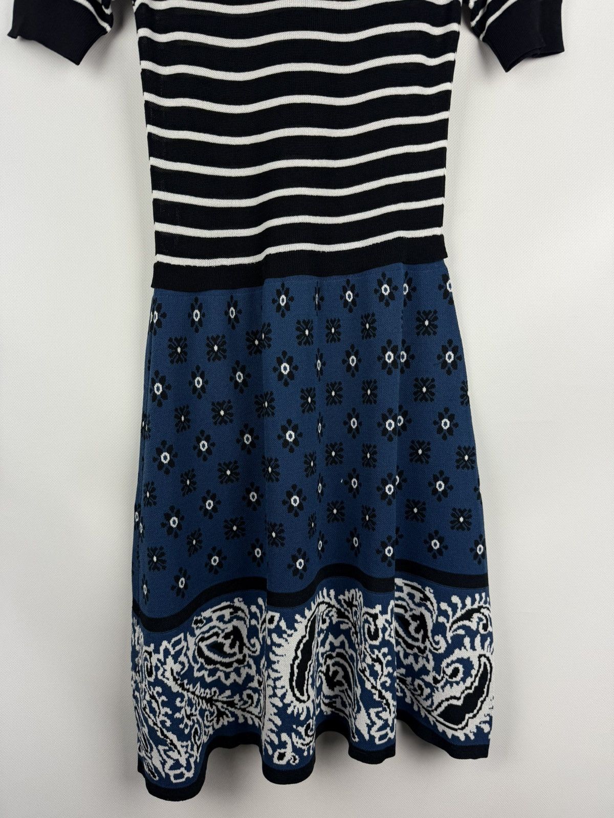 RED Valentino × Valentino Red Valentino Ladies Patterned Short Sleeve Viscose Dress Size L / US 10 / IT 46 - 16 Thumbnail
