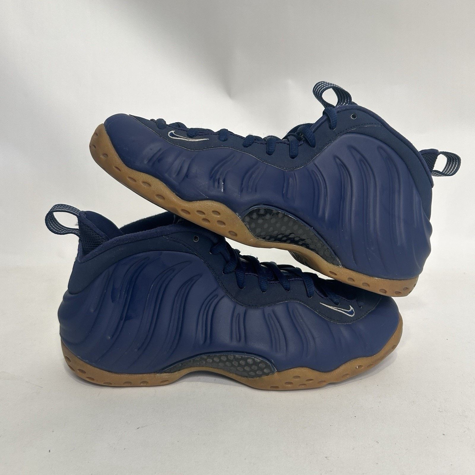 Nike Nike Air Foamposite One “Navy Gum Midnight Navy” 314996-405 Size US 9.5 / EU 42-43 - 1 Thumbnail