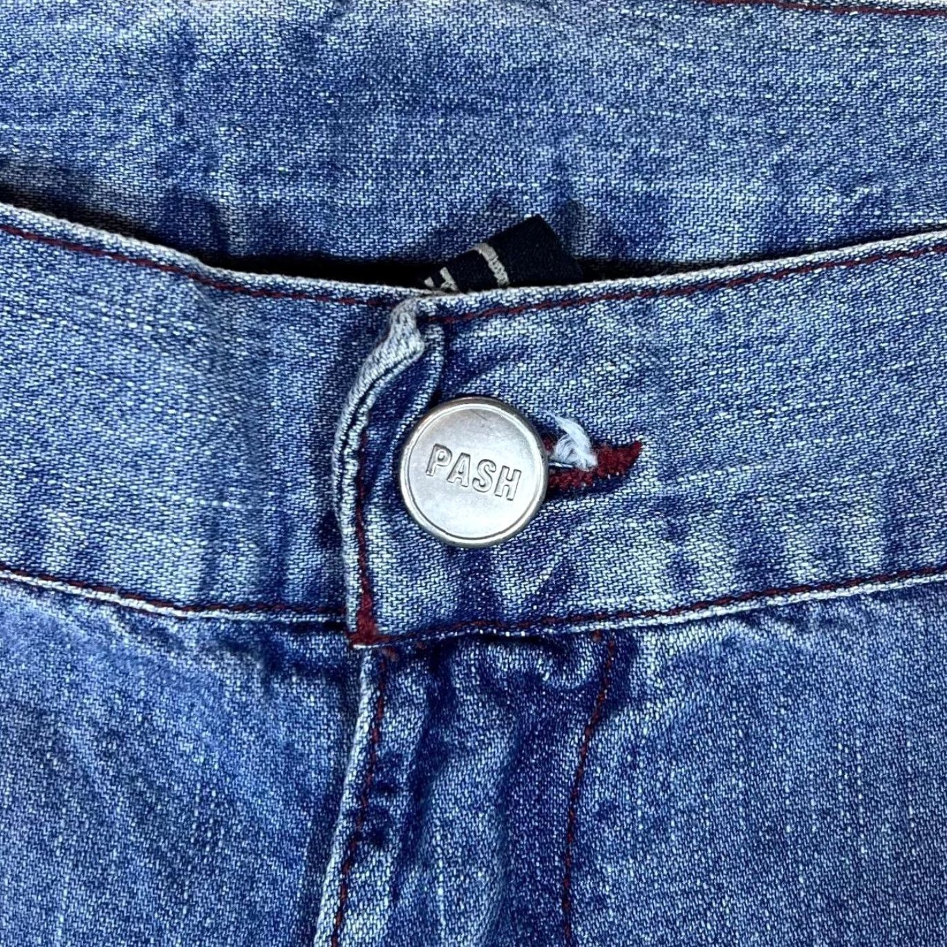 Billabong VINTAGE Billabong Baggy Fit Jeans Women 32 Blue Denim Straight 90s Surfer Skater Mens? Womens Size 24" / US 00 / IT 34 - 4 Thumbnail