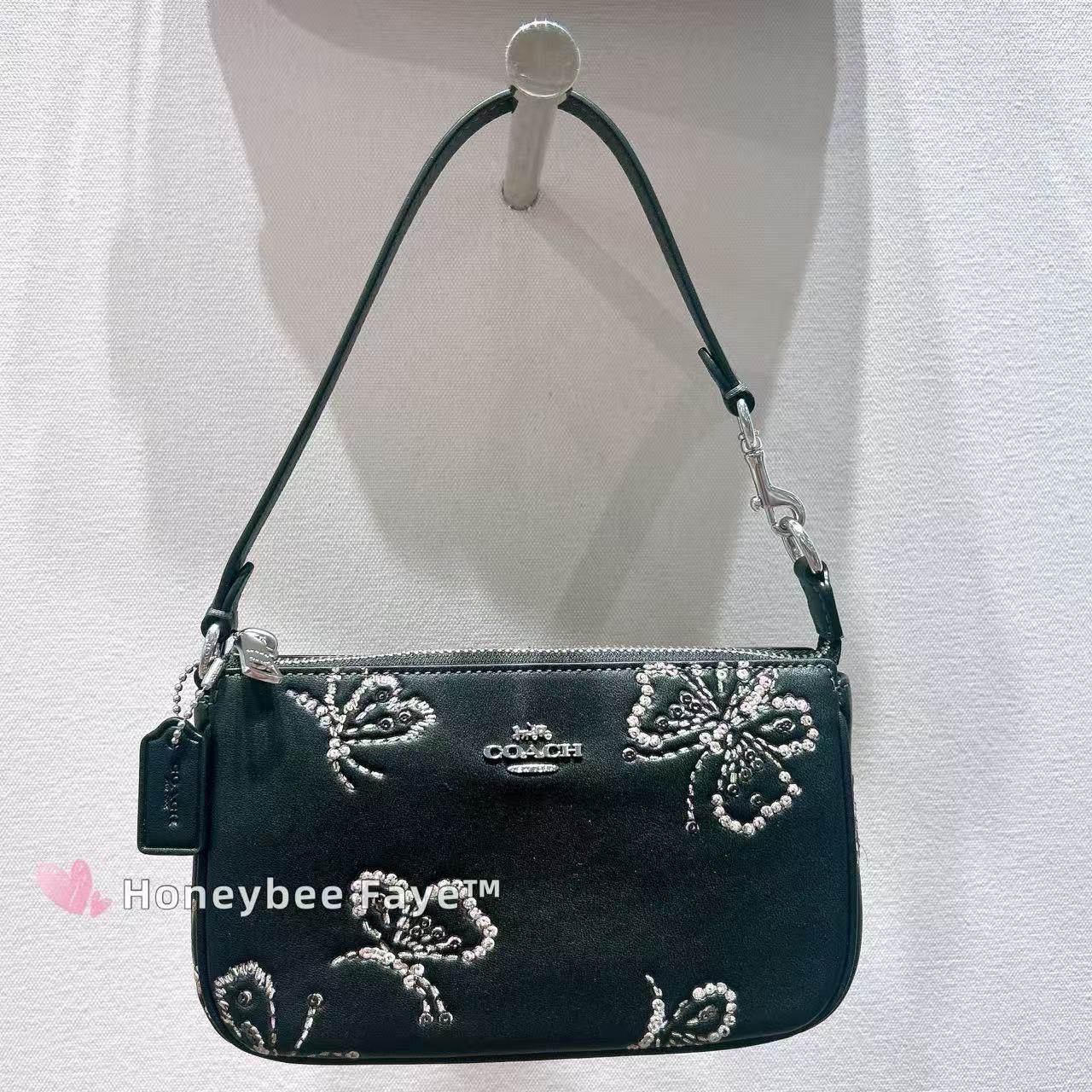 Coach Nolita 19 With Sparkly Butterfly Print CCF58 Size ONE SIZE - 5 Thumbnail