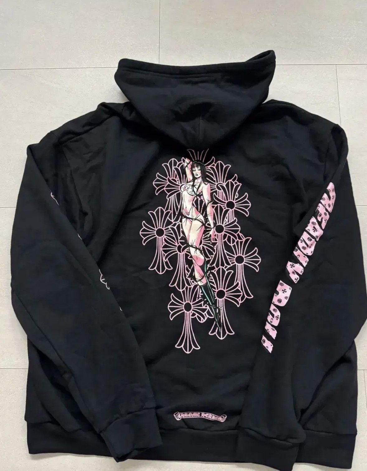 Chrome Hearts Chrome Hearts Deadly Doll Zip-Up Hoodie | Grailed