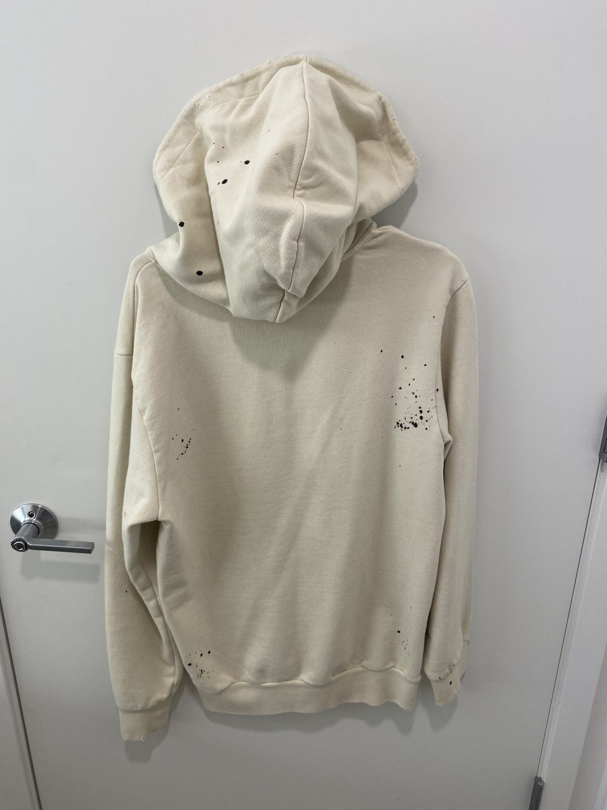 Palm Angels Palm Angels Life Is Palm Thrashed Paint Splatter Hoodie Size US S / EU 44-46 / 1 - 2 Thumbnail